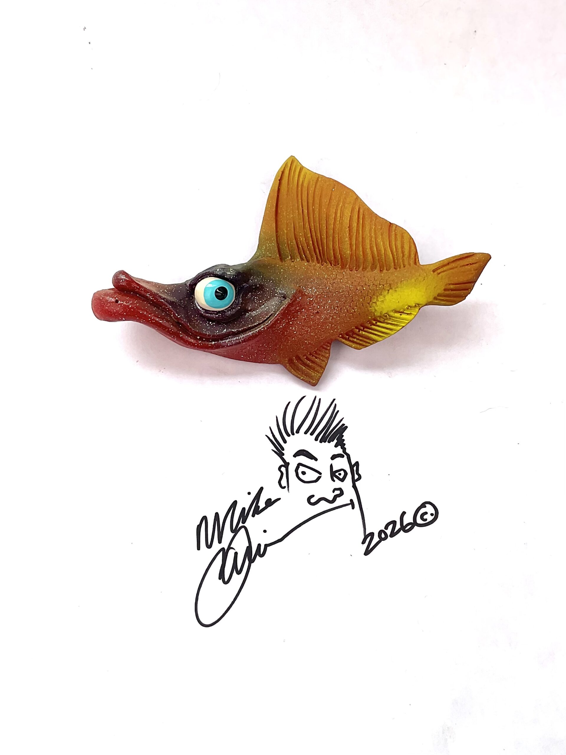 Mullet Fish with Attitude