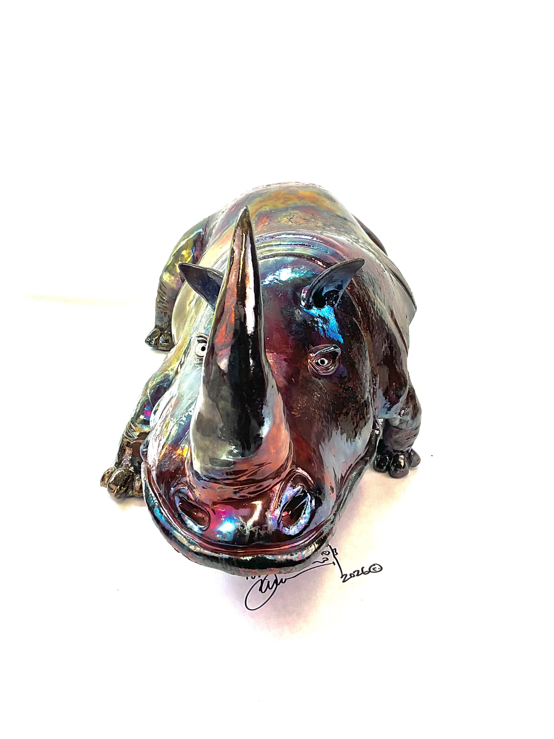 Antonio - Rhinoceros - Artist Mike Quinn