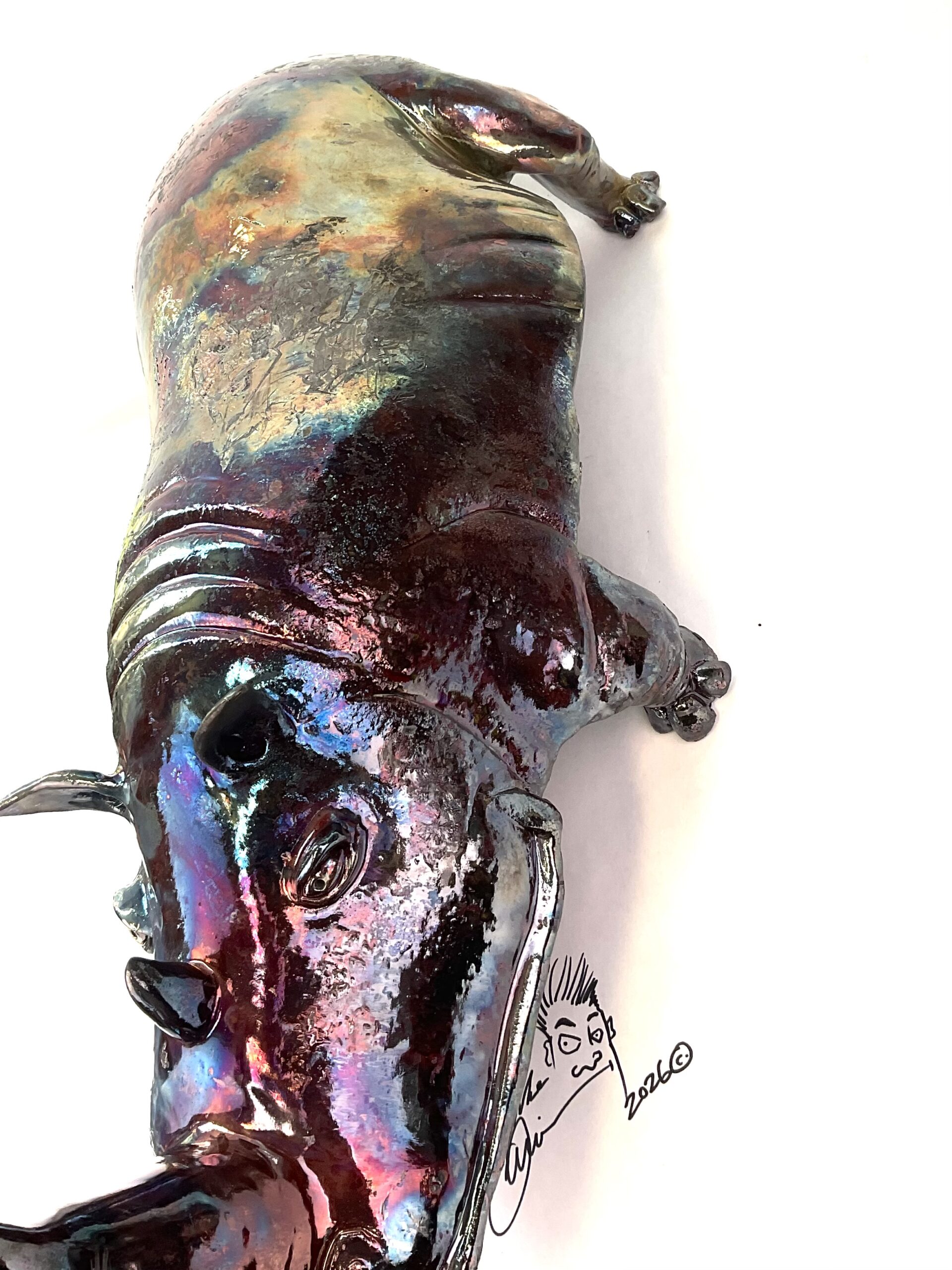 Antonio - Rhinoceros - Artist Mike Quinn - Image 4