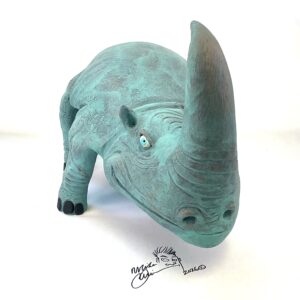 Rowdy Rhonda - Rhinoceros - Artist Mike Quinn