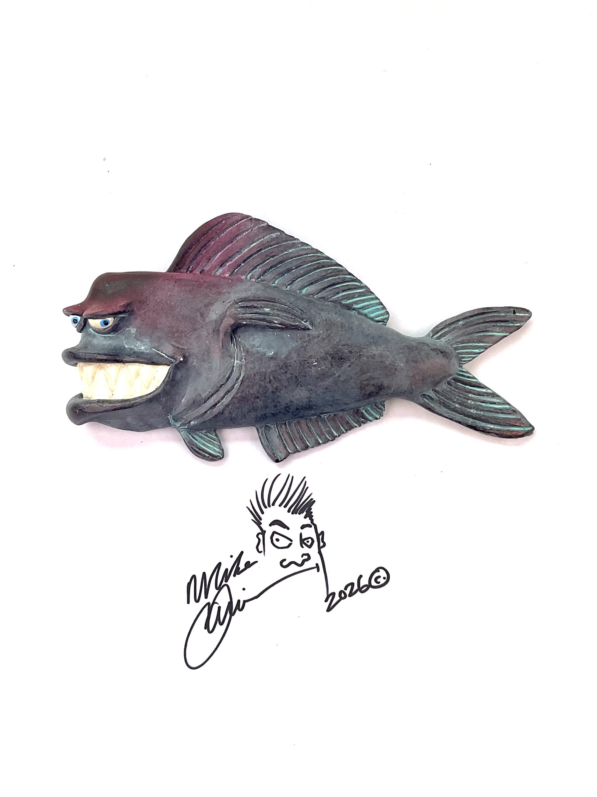 Toothy Uncle Charles - Fish with Attitude