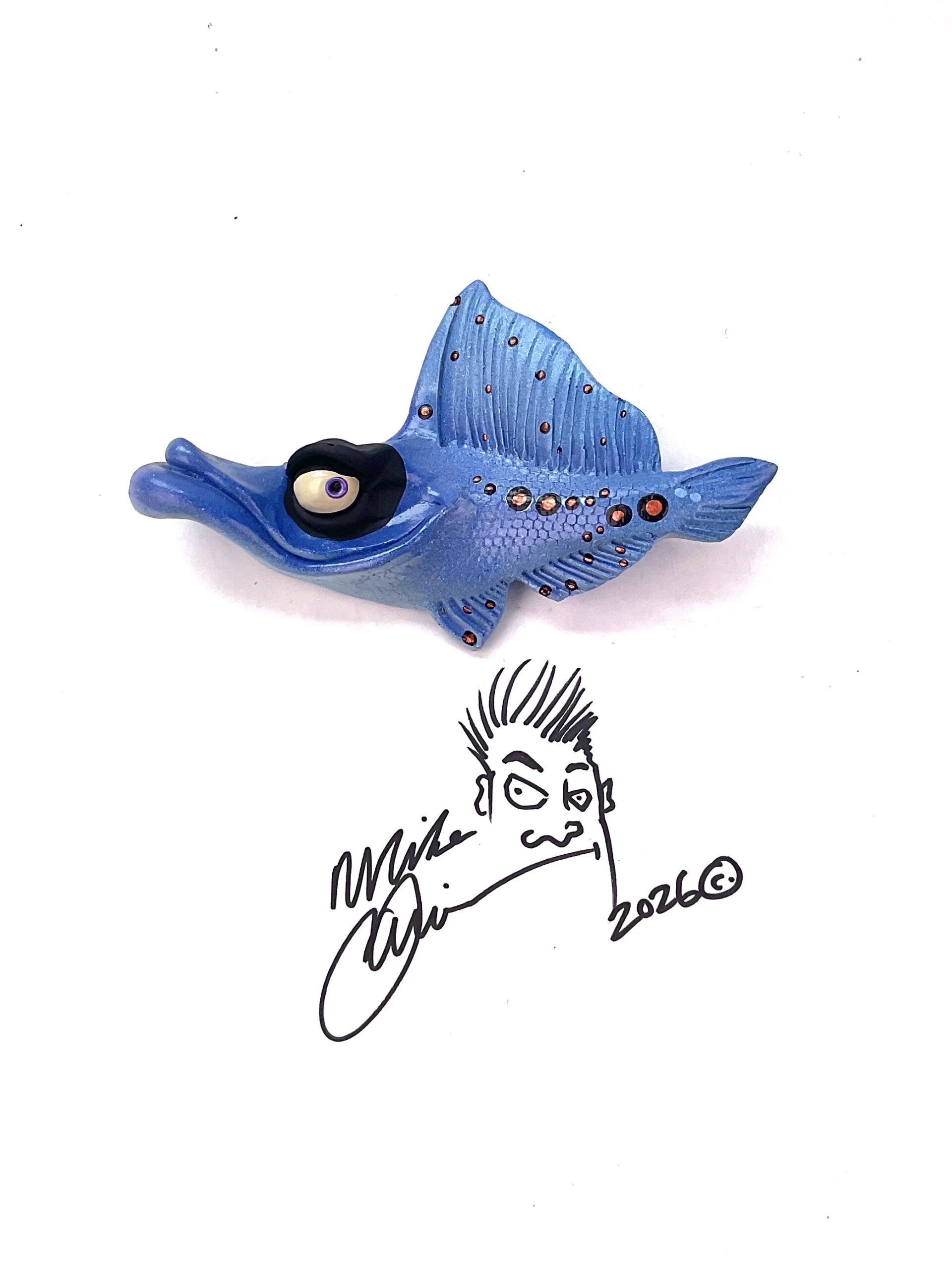 Mullet Fish with Attitude