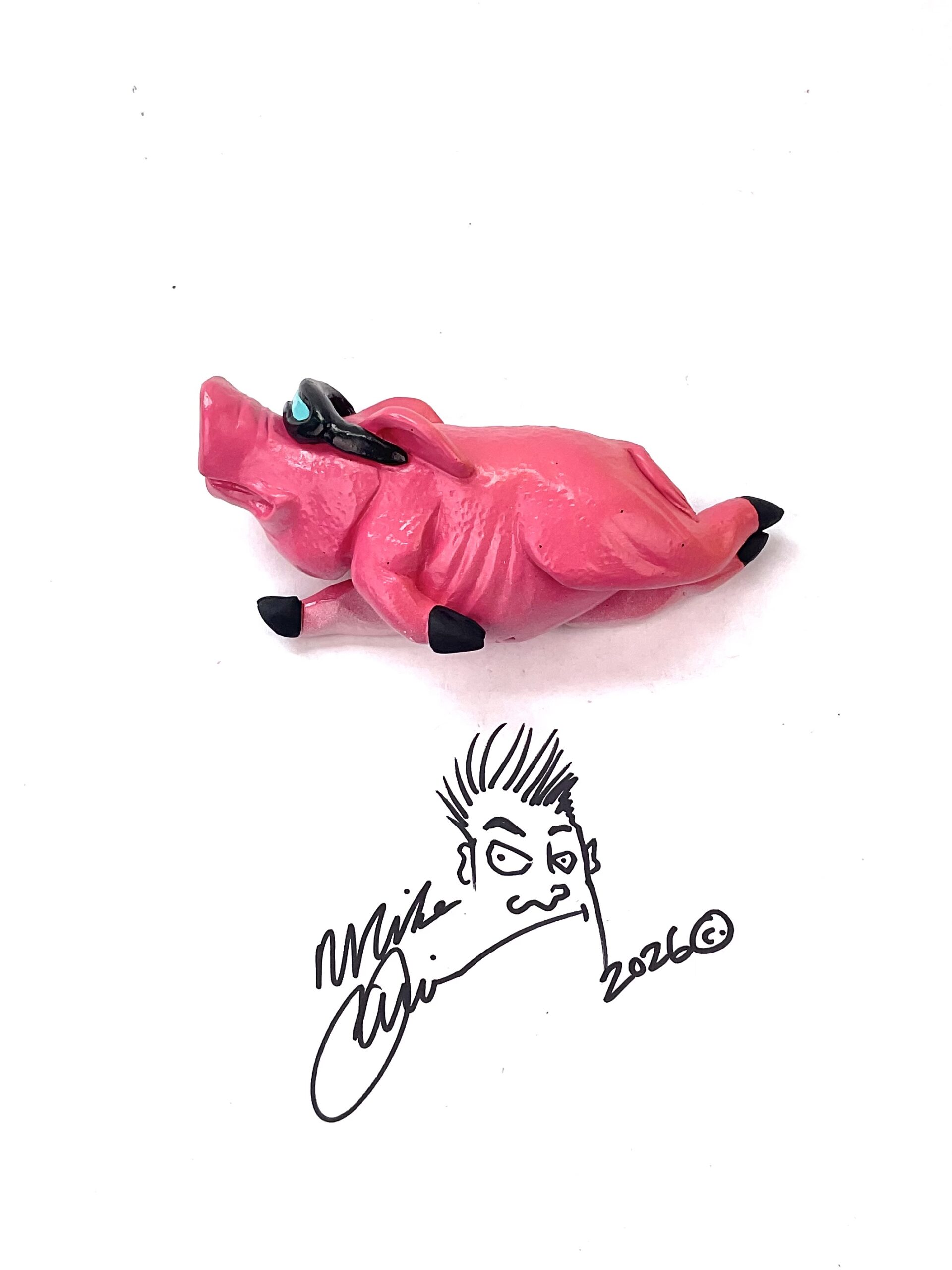 Little Tony Pepperoni - flying pig - Fish with attitude