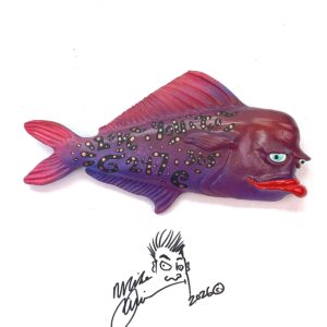Crusty Rusty Fish With Attitude