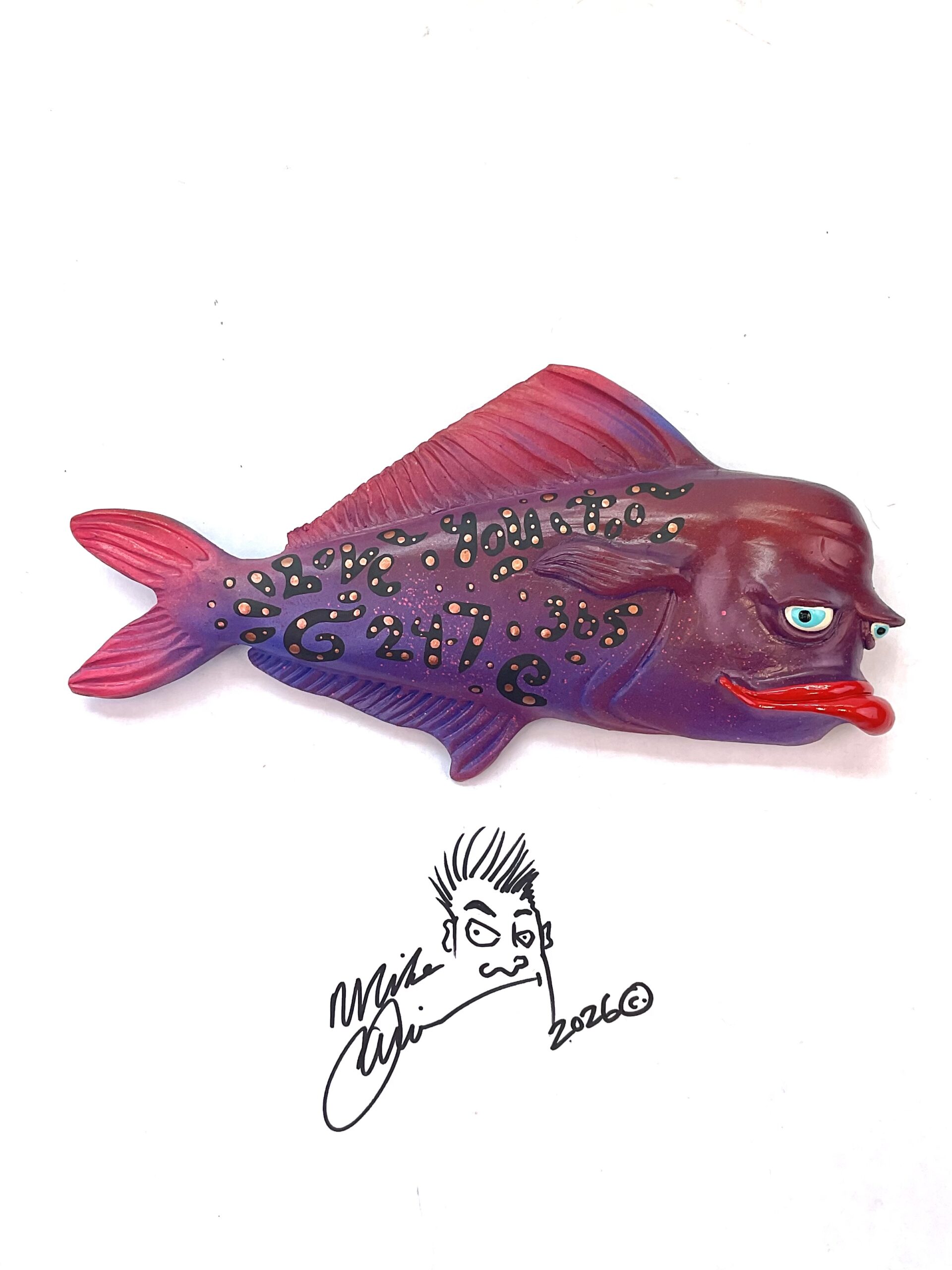 Crusty Rusty Fish With Attitude