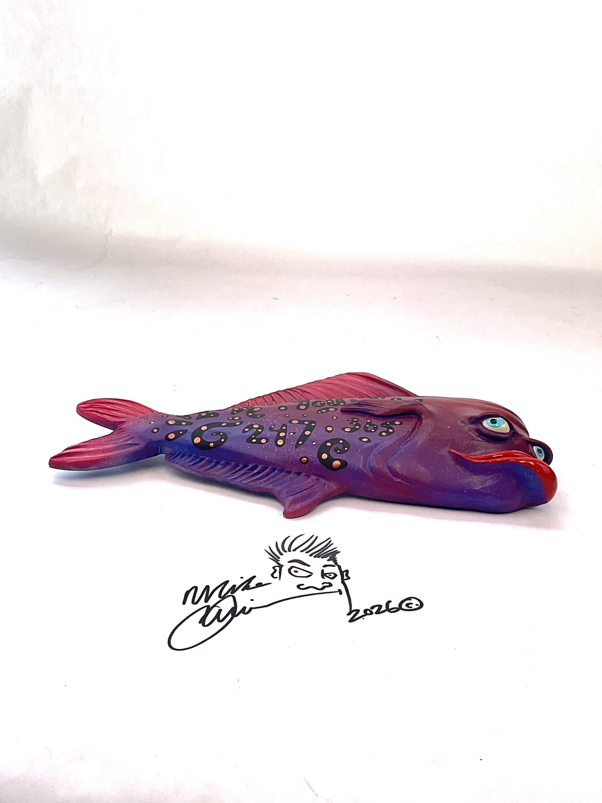 Crusty Rusty Fish With Attitude - Image 3