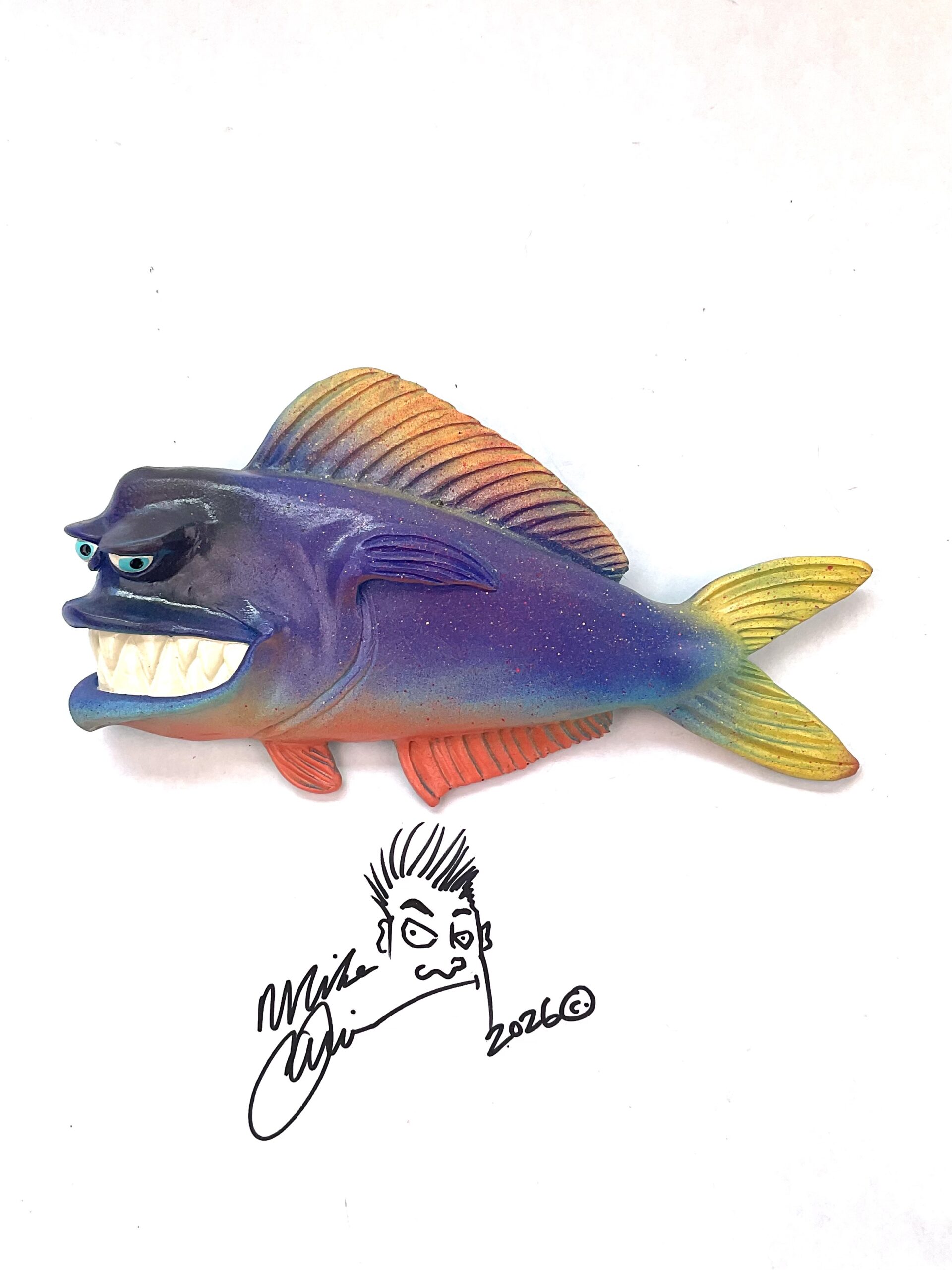 Toothy Uncle Charles - Fish with Attitude