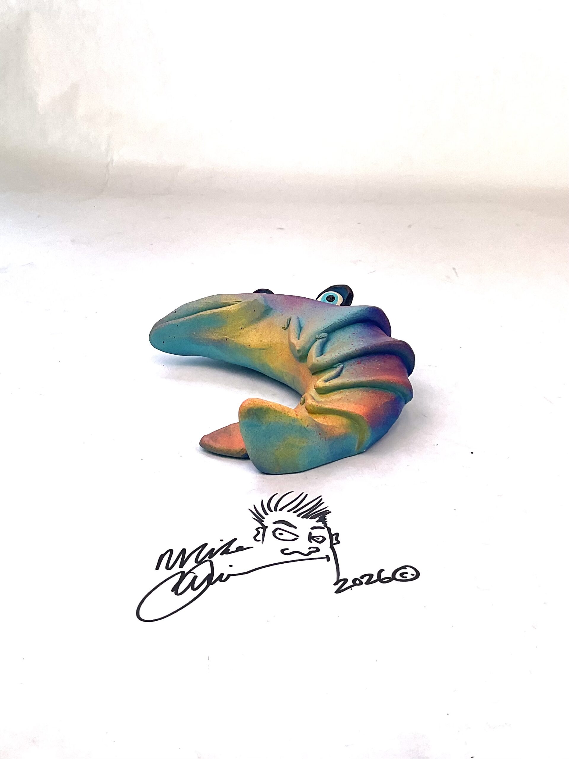 Hipster Shrimp Fish With Attitude - Image 3