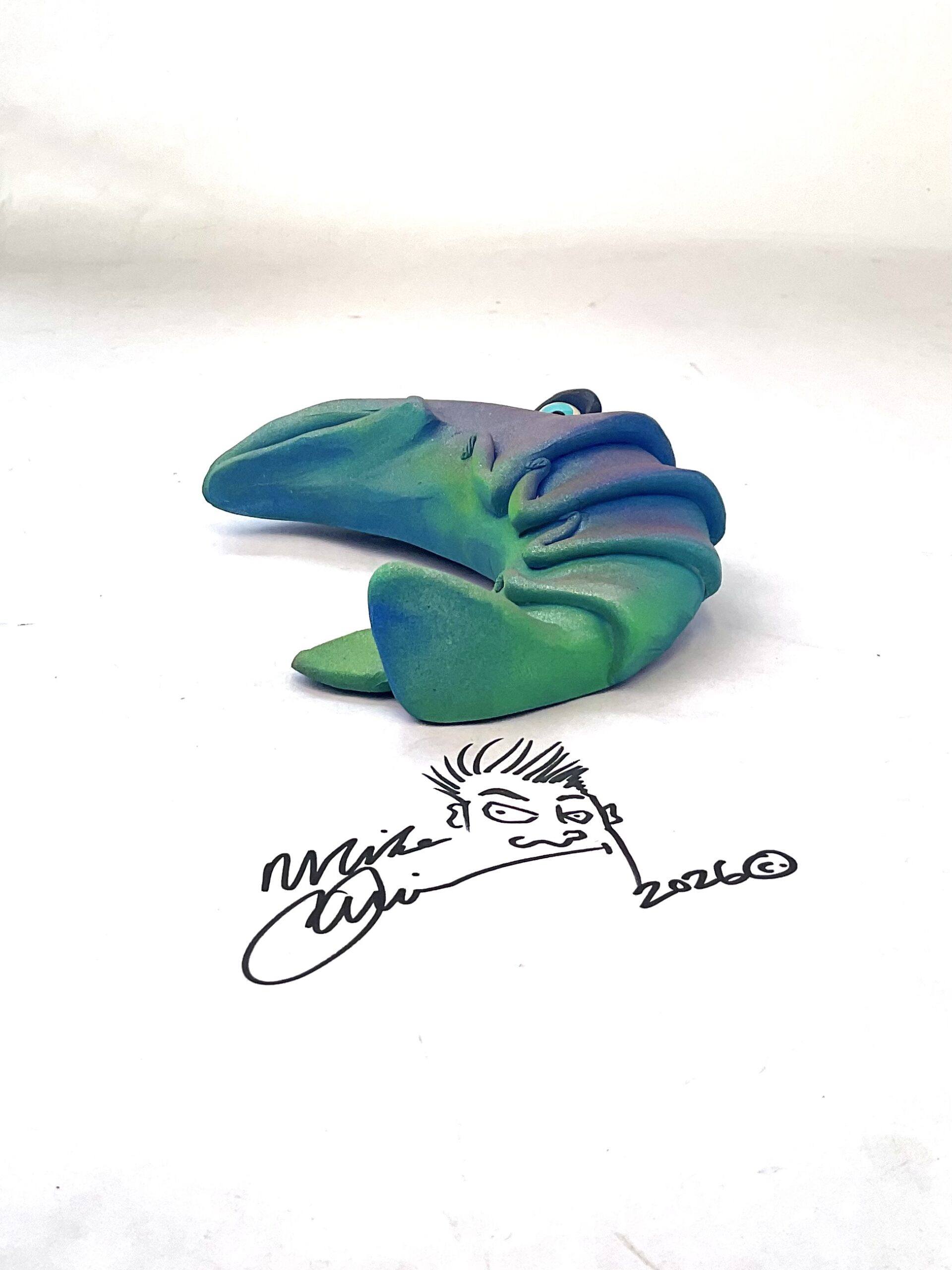 Hipster Shrimp Fish With Attitude - Image 3