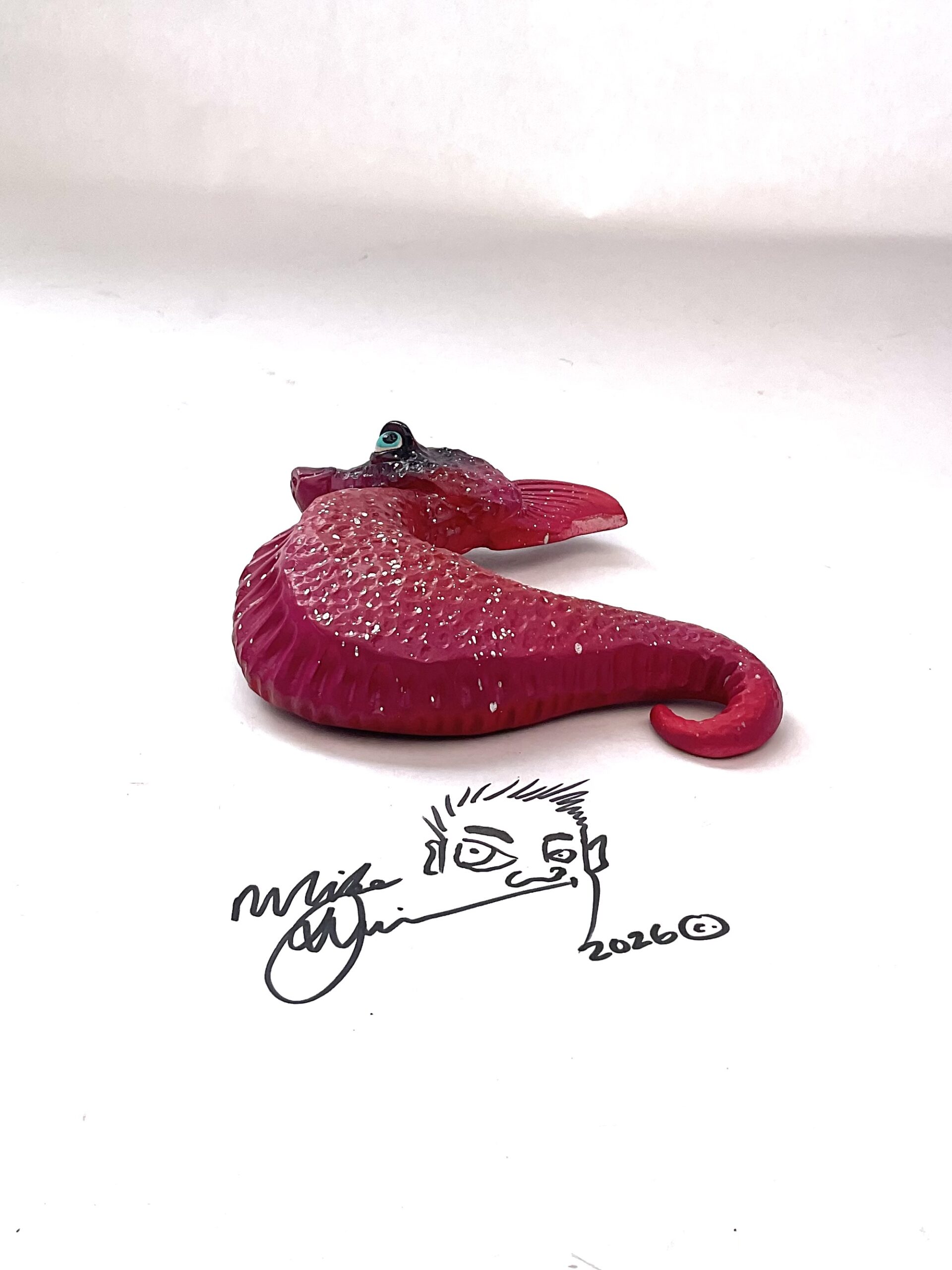 Amber Doodles -Seahorse - Artist Mike Quinn - Image 3