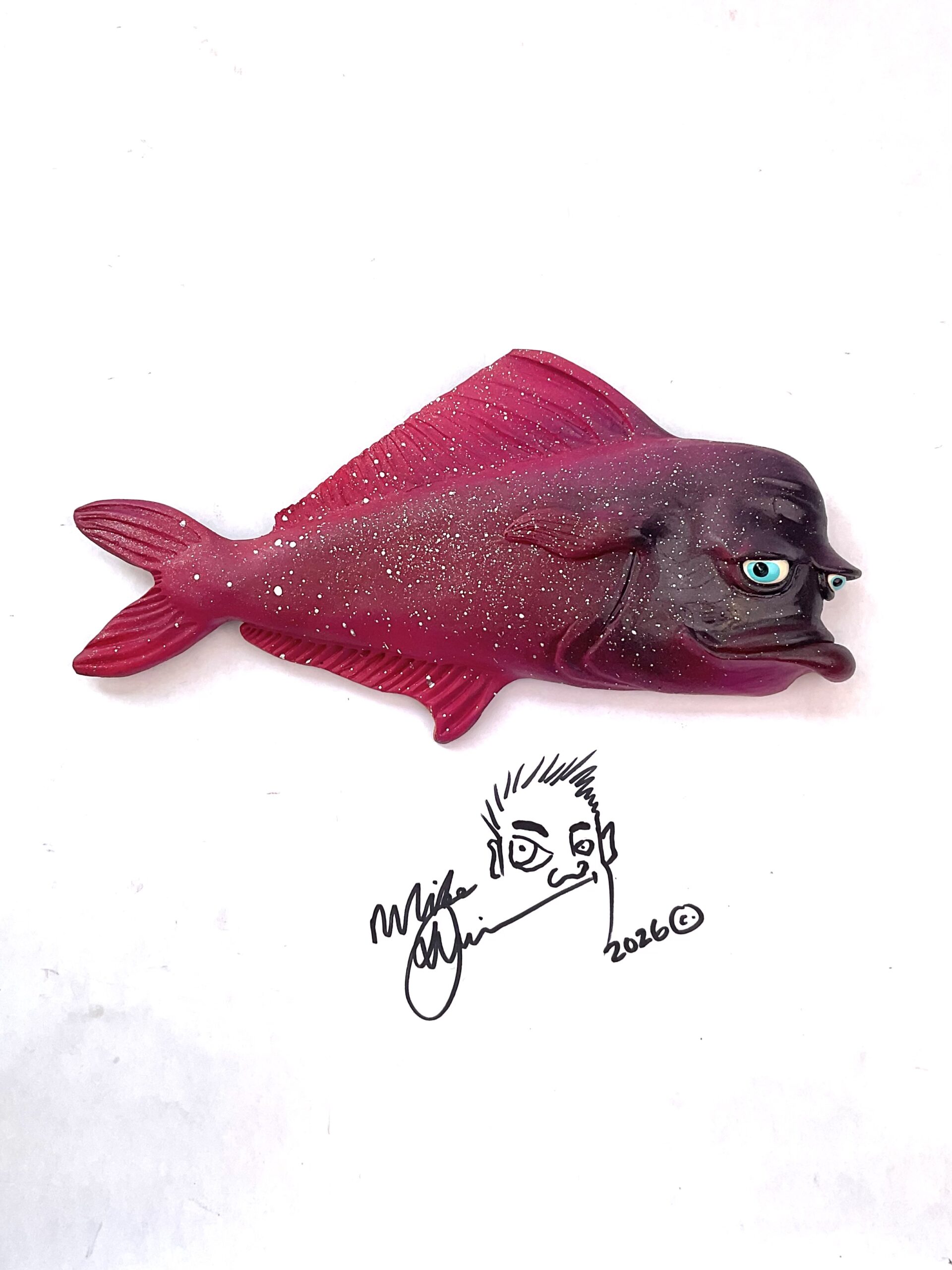 Crusty Rusty Fish With Attitude