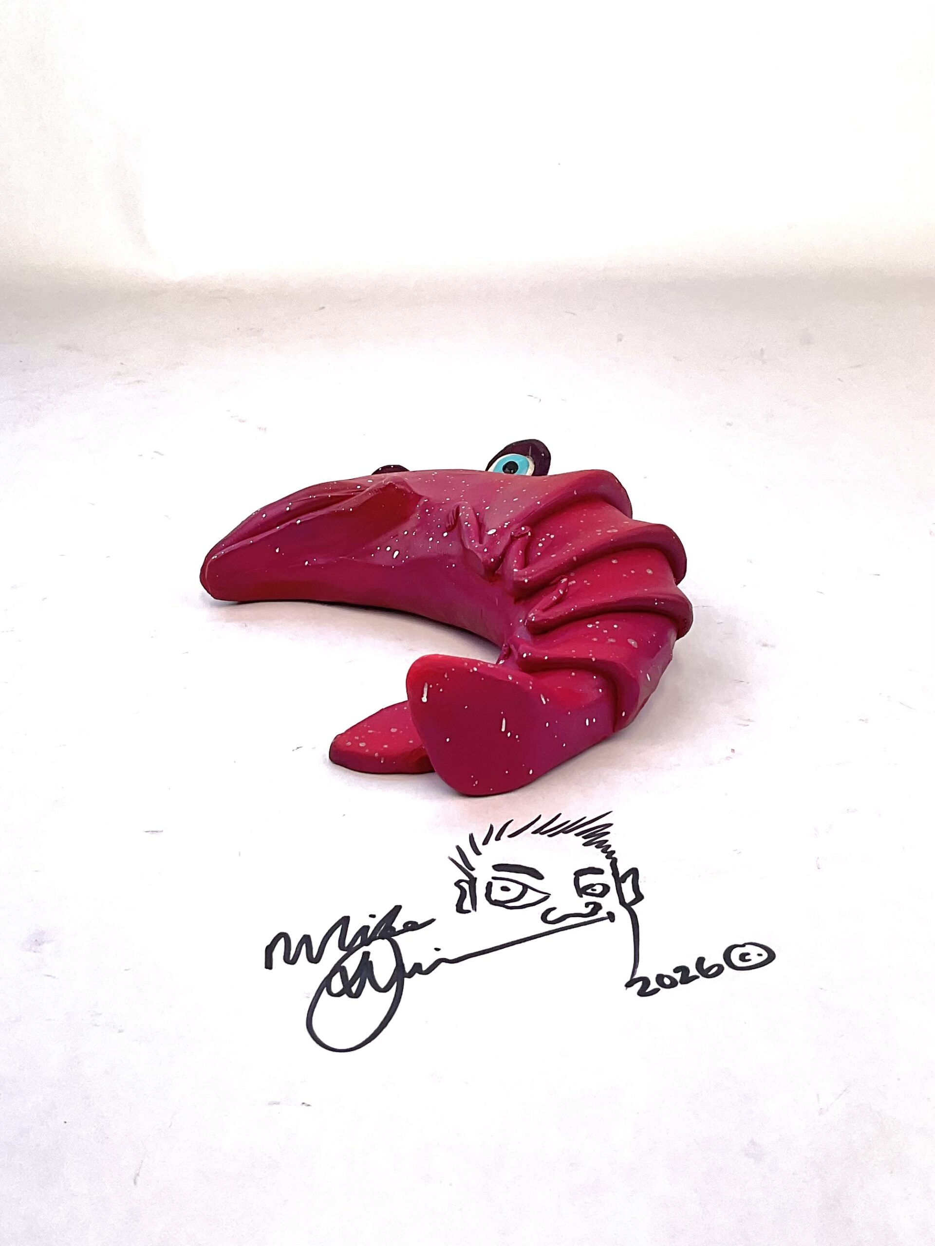 Hipster Shrimp Fish With Attitude - Image 3