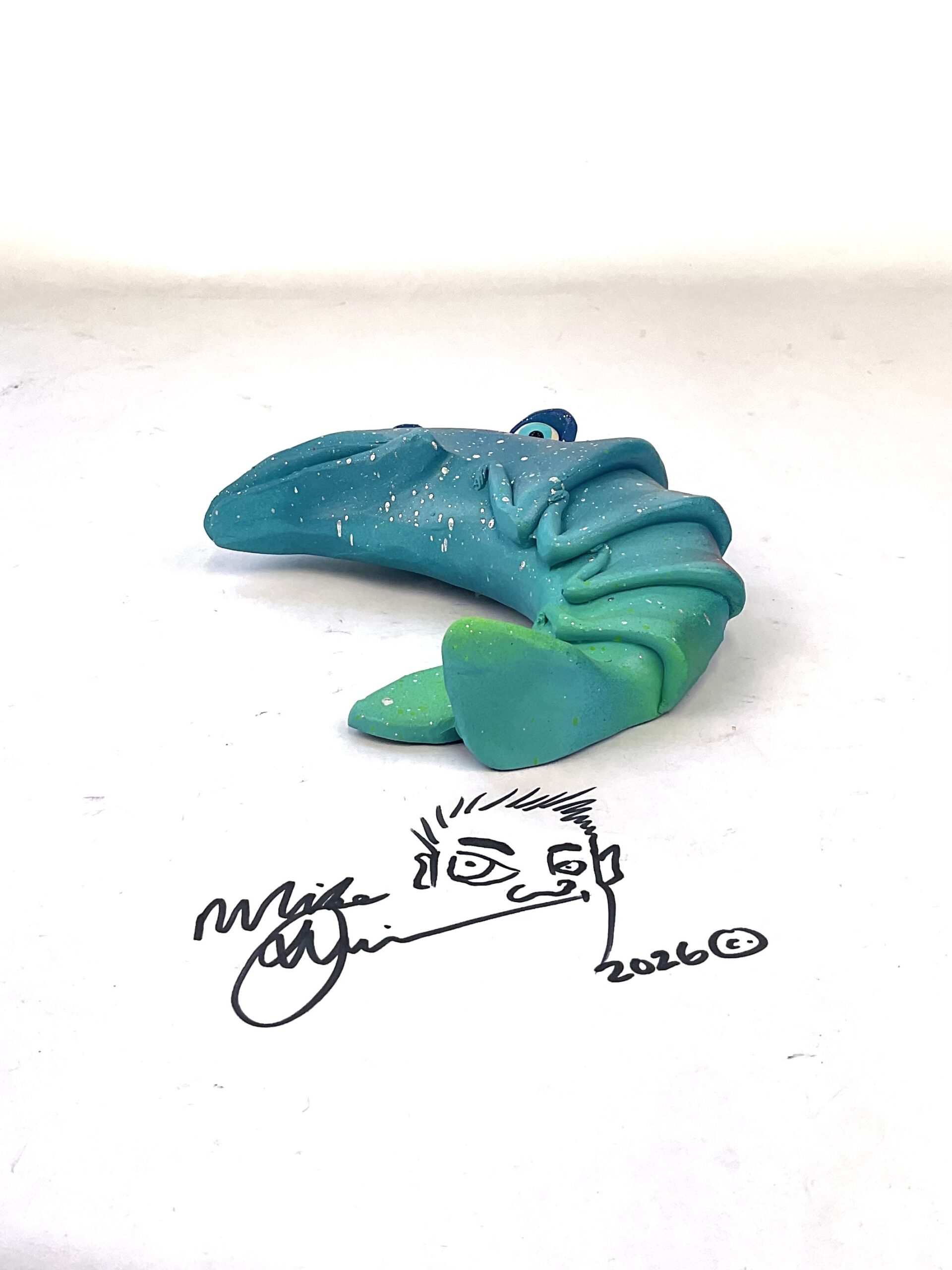 Hipster Shrimp Fish With Attitude - Image 3