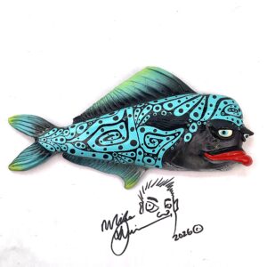 Crusty Rusty Fish With Attitude
