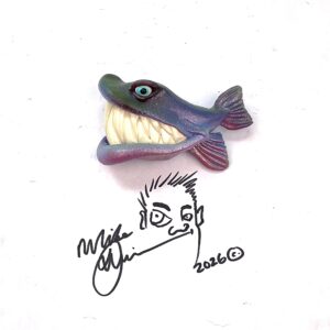 Cliff Fish with Attitude by Mike Quinn