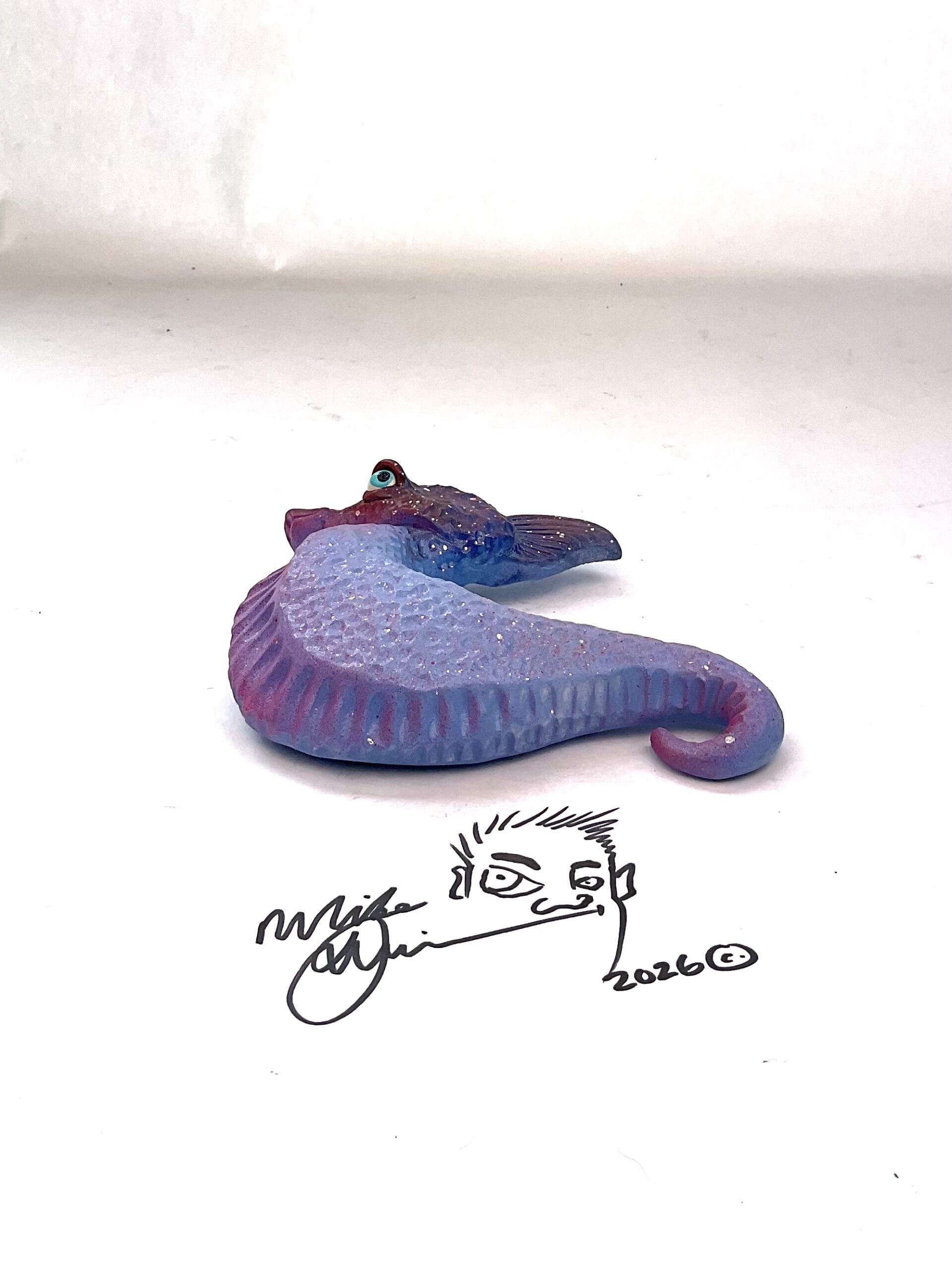 Amber Doodles -Seahorse - Artist Mike Quinn - Image 2
