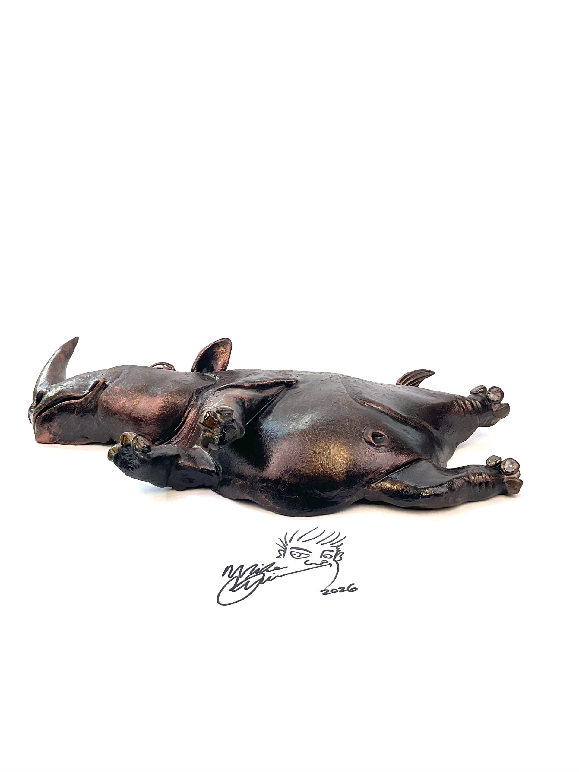 Leapin Larry- Rhinoceros - Artist Mike Quinn - Image 2