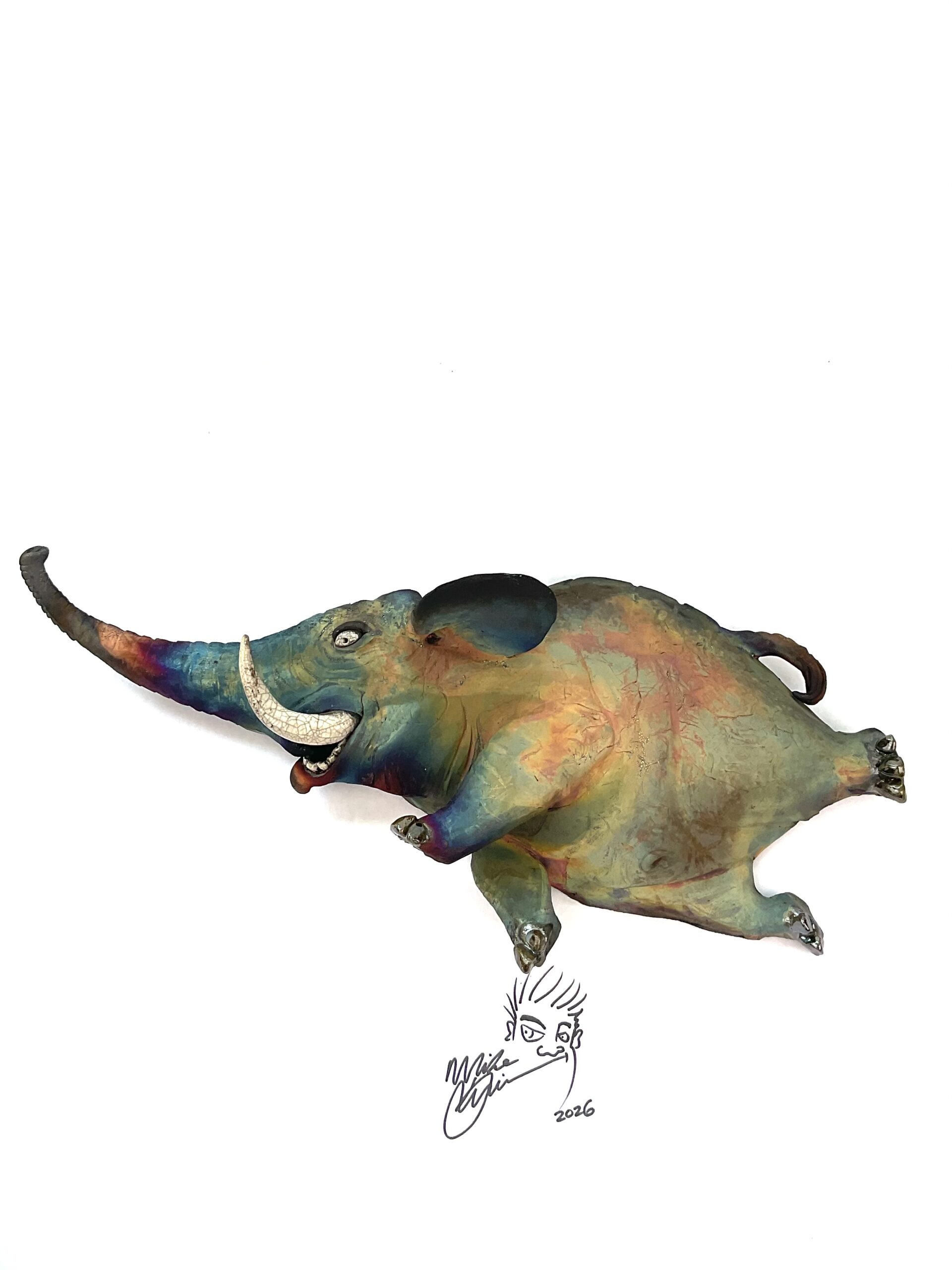 Mr.Willis -Elephant- Artist Mike Quinn