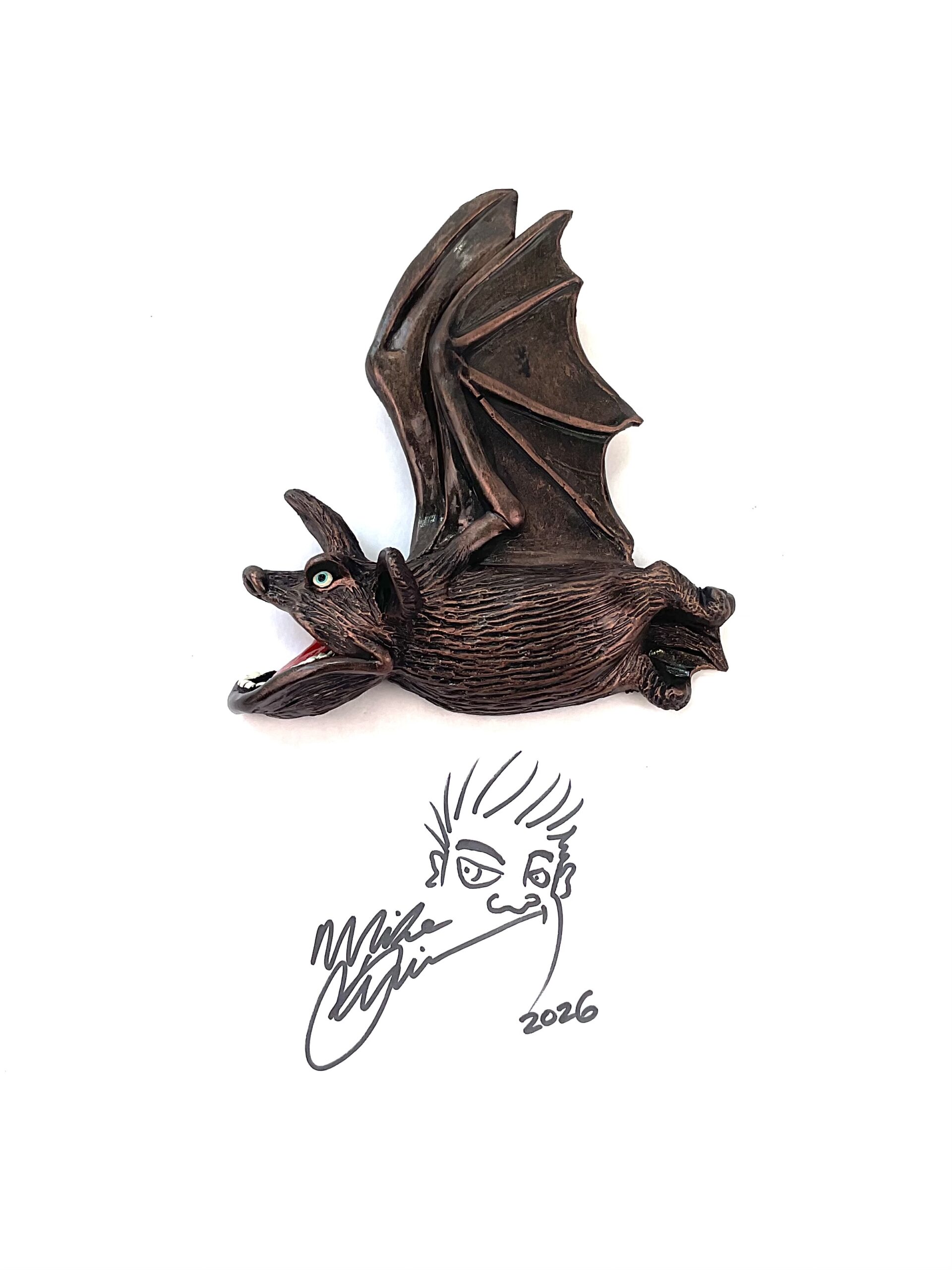 Mrs. Mapleberry Bat Wall Art
