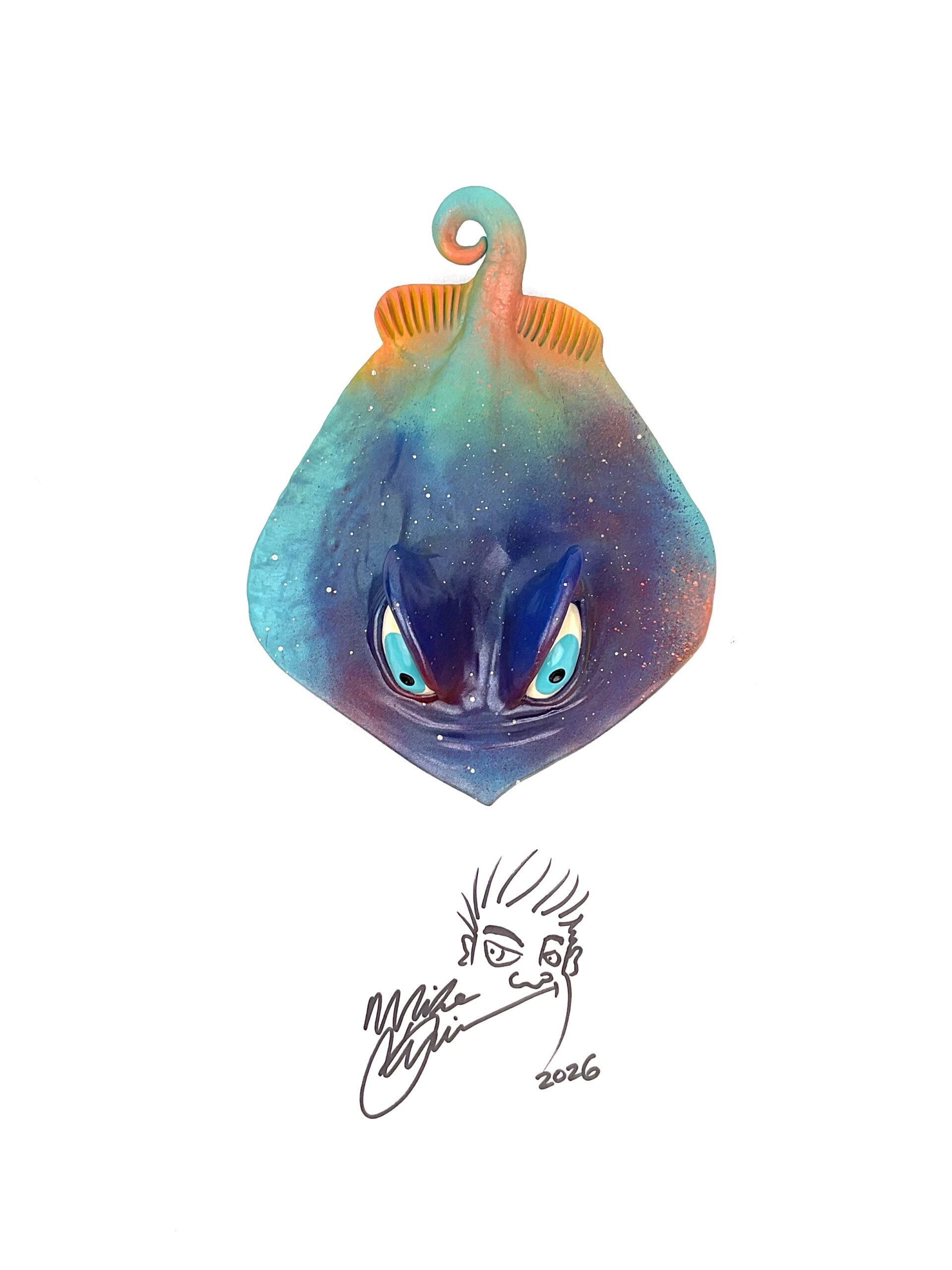 Wild Oscar Stingray - Fish with Attitude