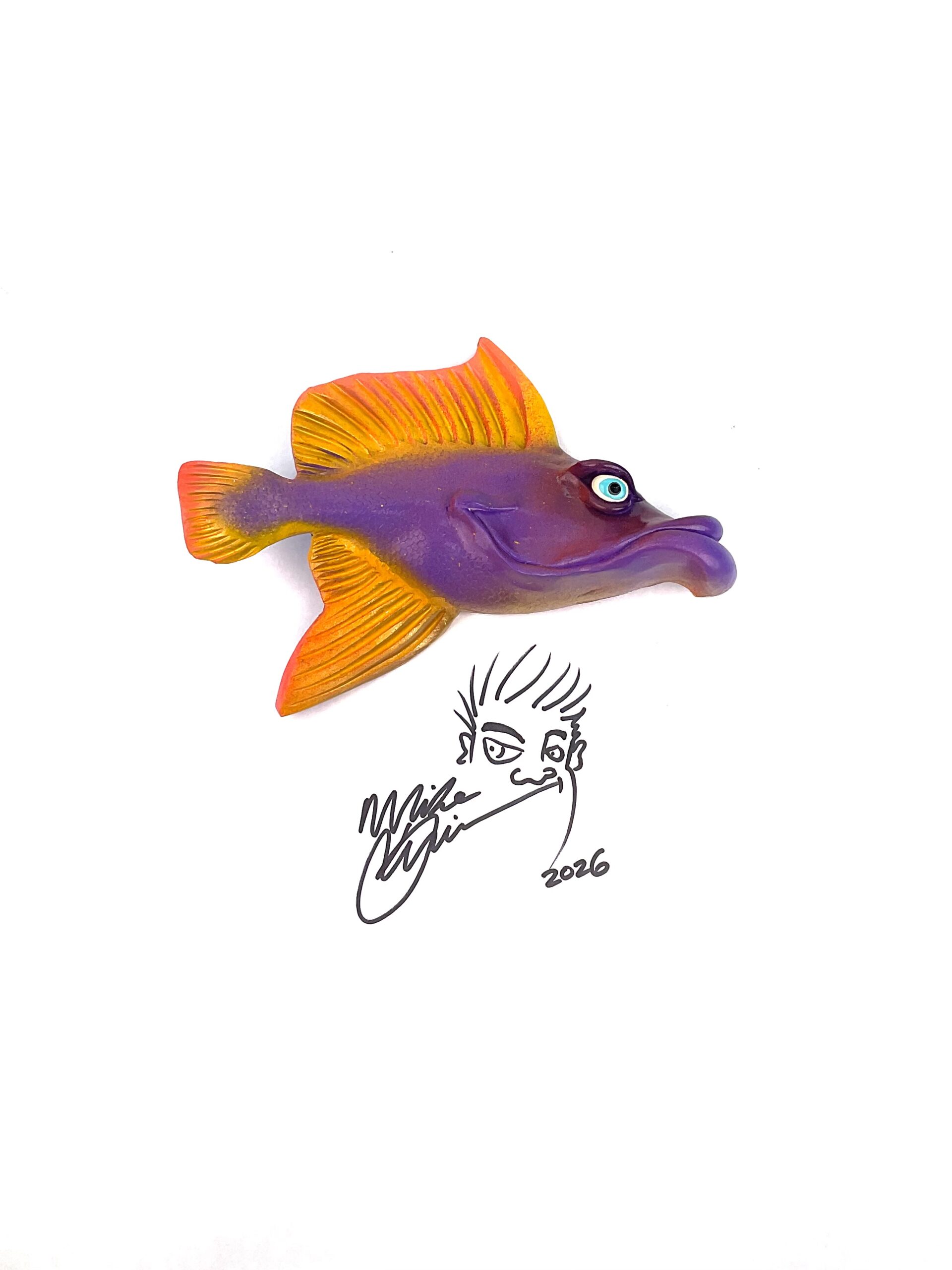 Flo-Mamma- Fish Art