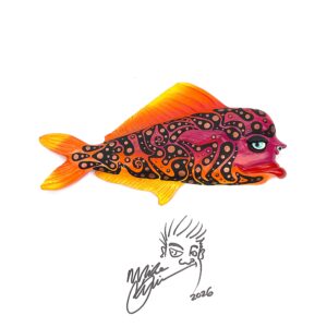 Crusty Rusty Fish With Attitude