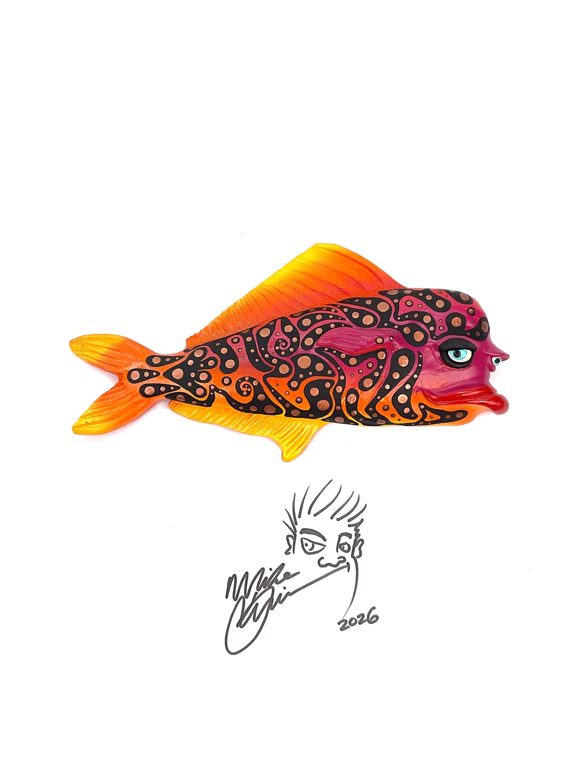 Crusty Rusty Fish With Attitude