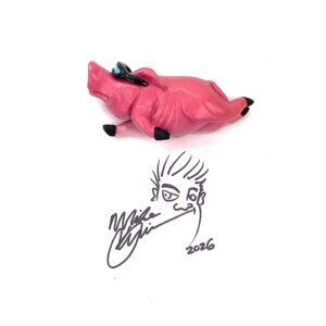 Little Tony Pepperoni - flying pig - Fish with attitude