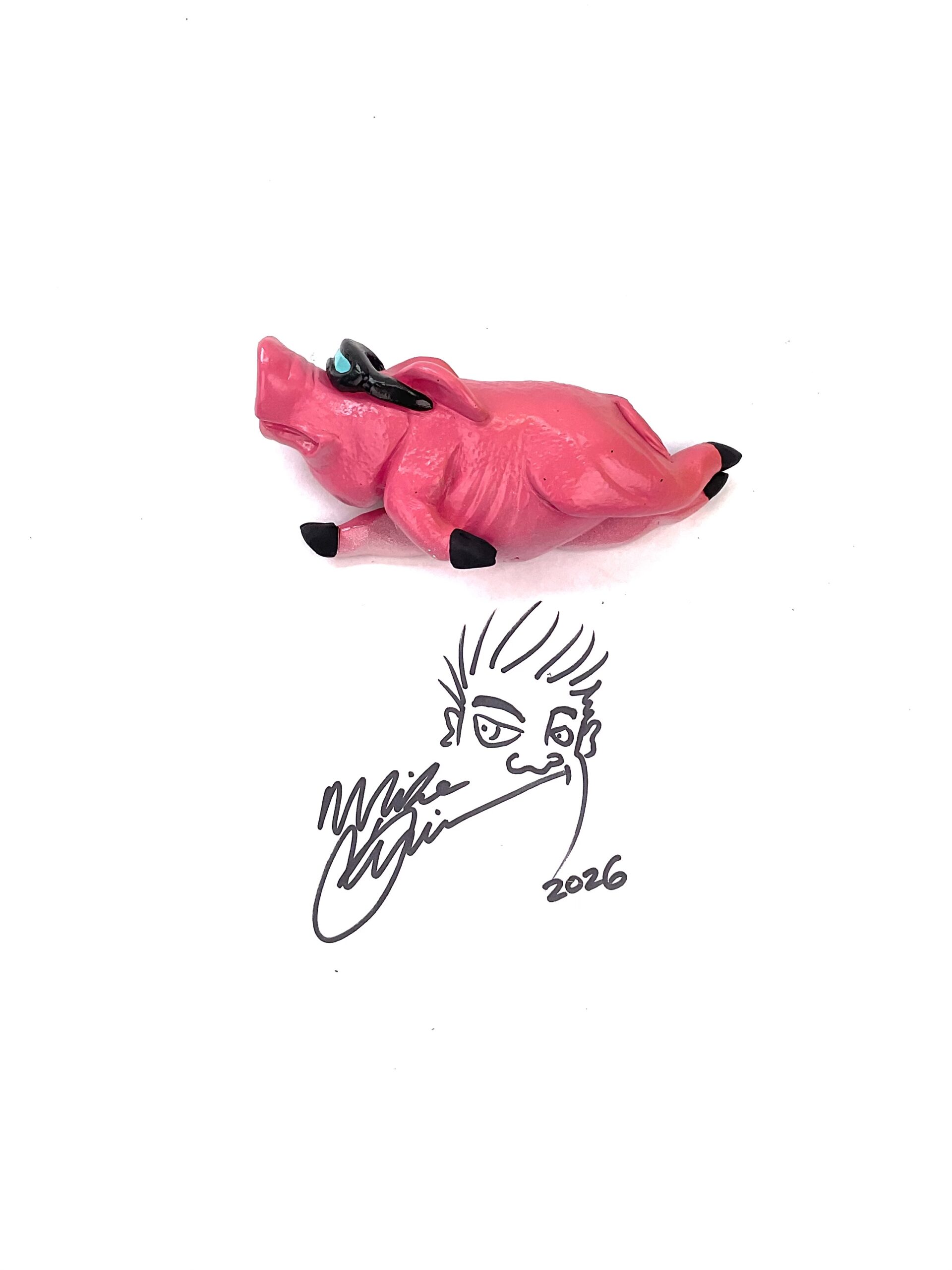 Little Tony Pepperoni - flying pig - Fish with attitude