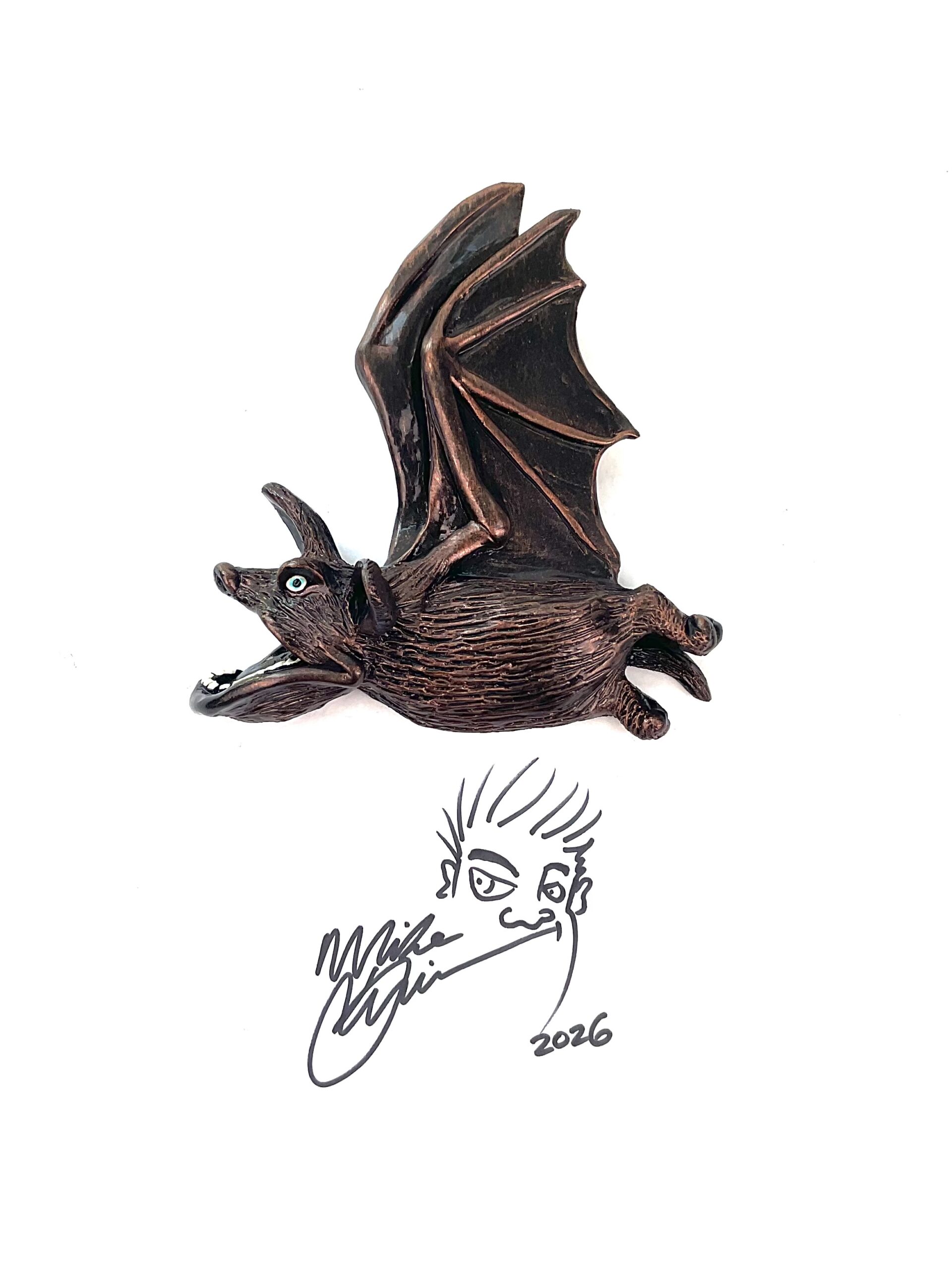 Mrs. Mapleberry Bat Wall Art