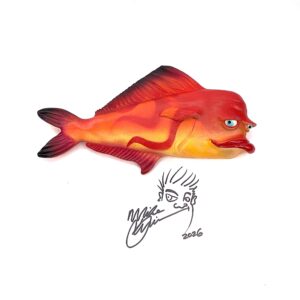 Crusty Rusty Fish With Attitude