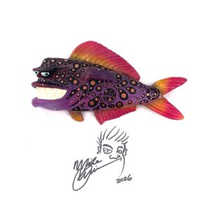 Toothy Uncle Charles Fish with Attitude