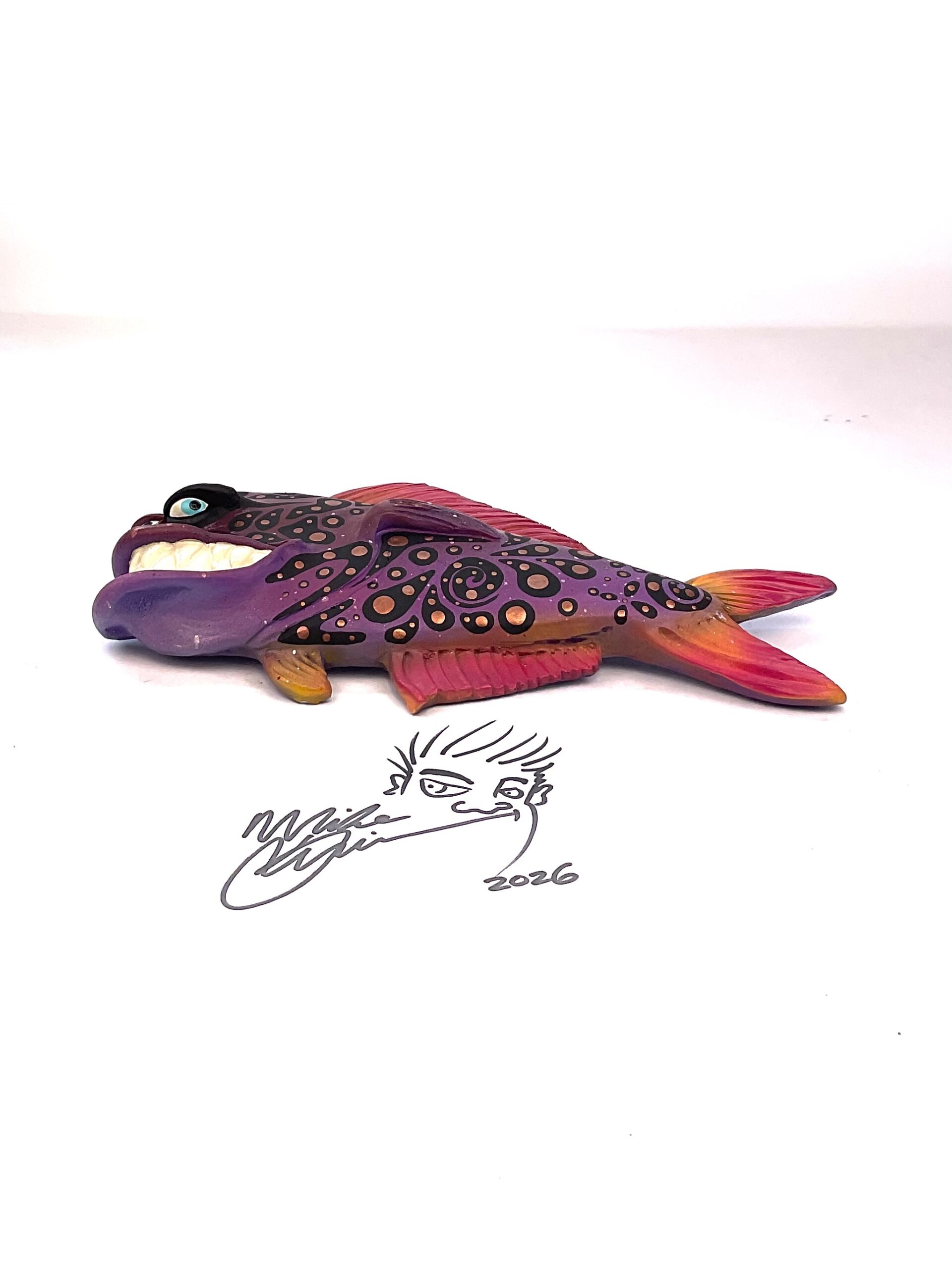 Toothy Uncle Charles Fish with Attitude - Image 2
