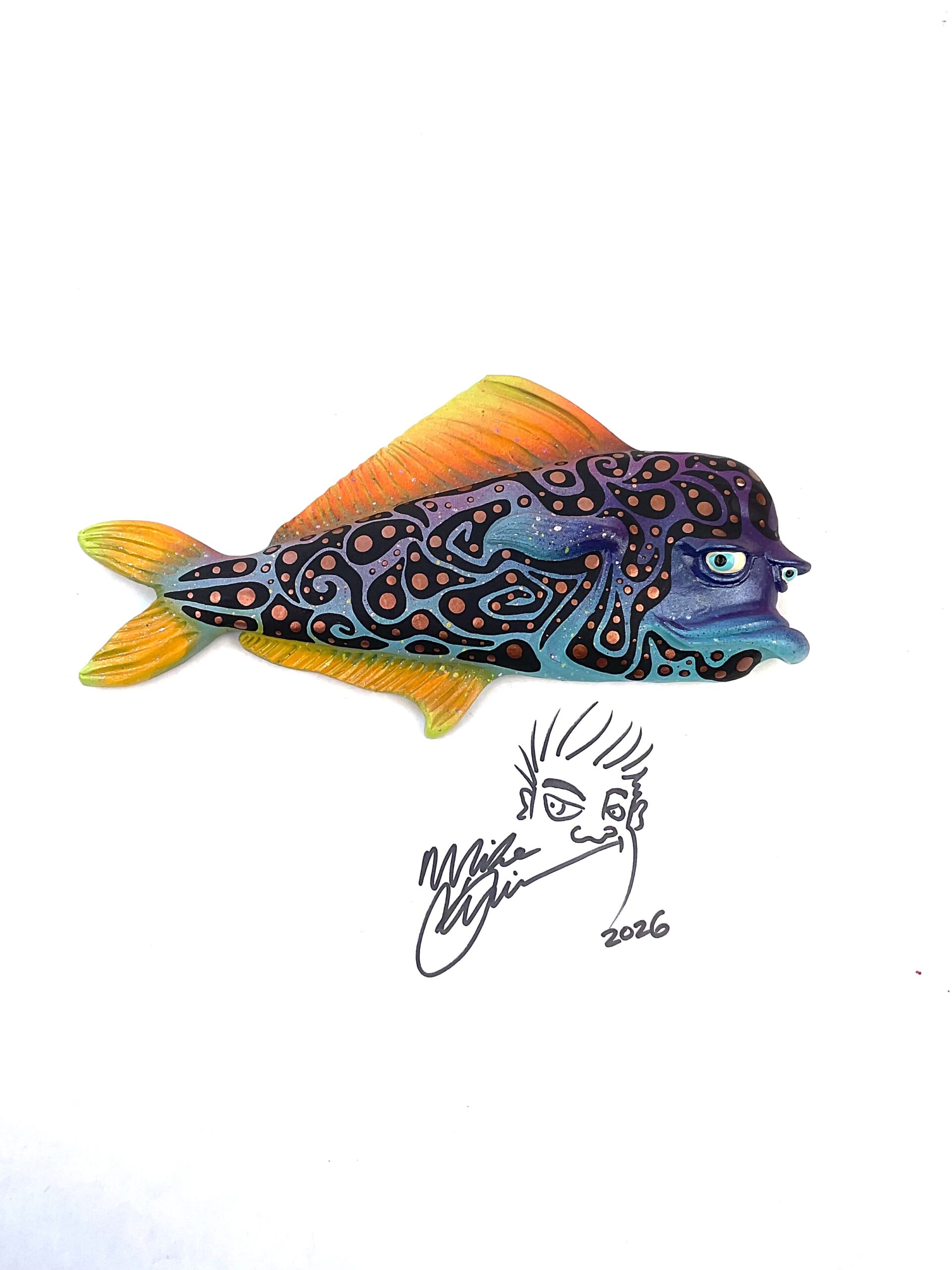Crusty Rusty Fish With Attitude