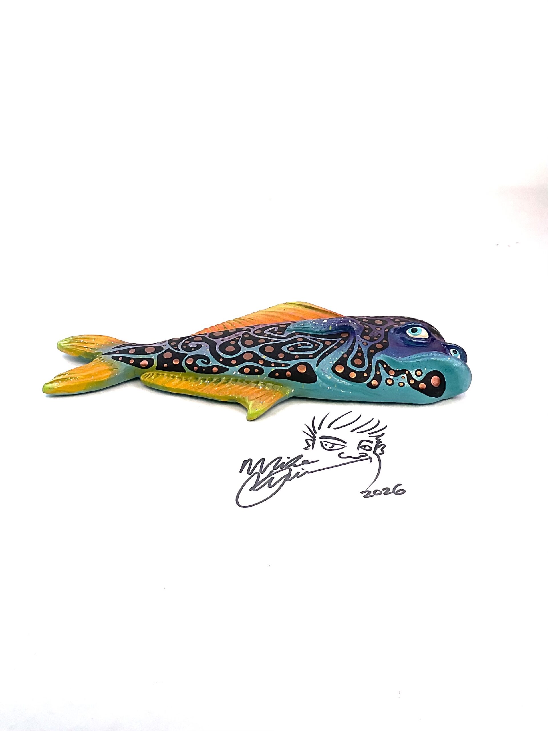 Crusty Rusty Fish With Attitude - Image 2