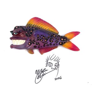 Toothy Uncle Charles Fish with Attitude