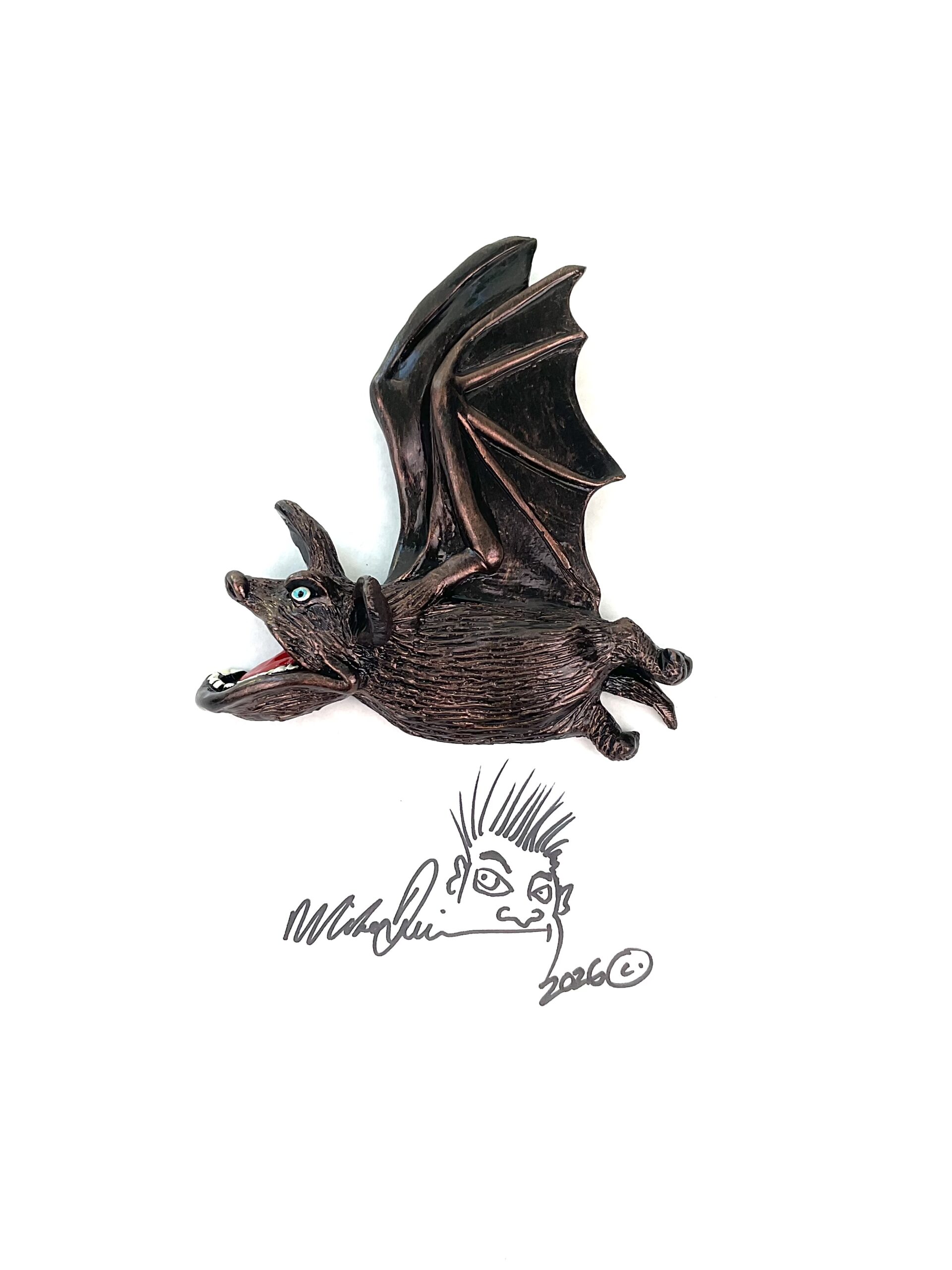Mrs. Mapleberry Bat Wall Art