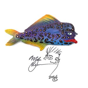 Crusty Rusty Fish With Attitude