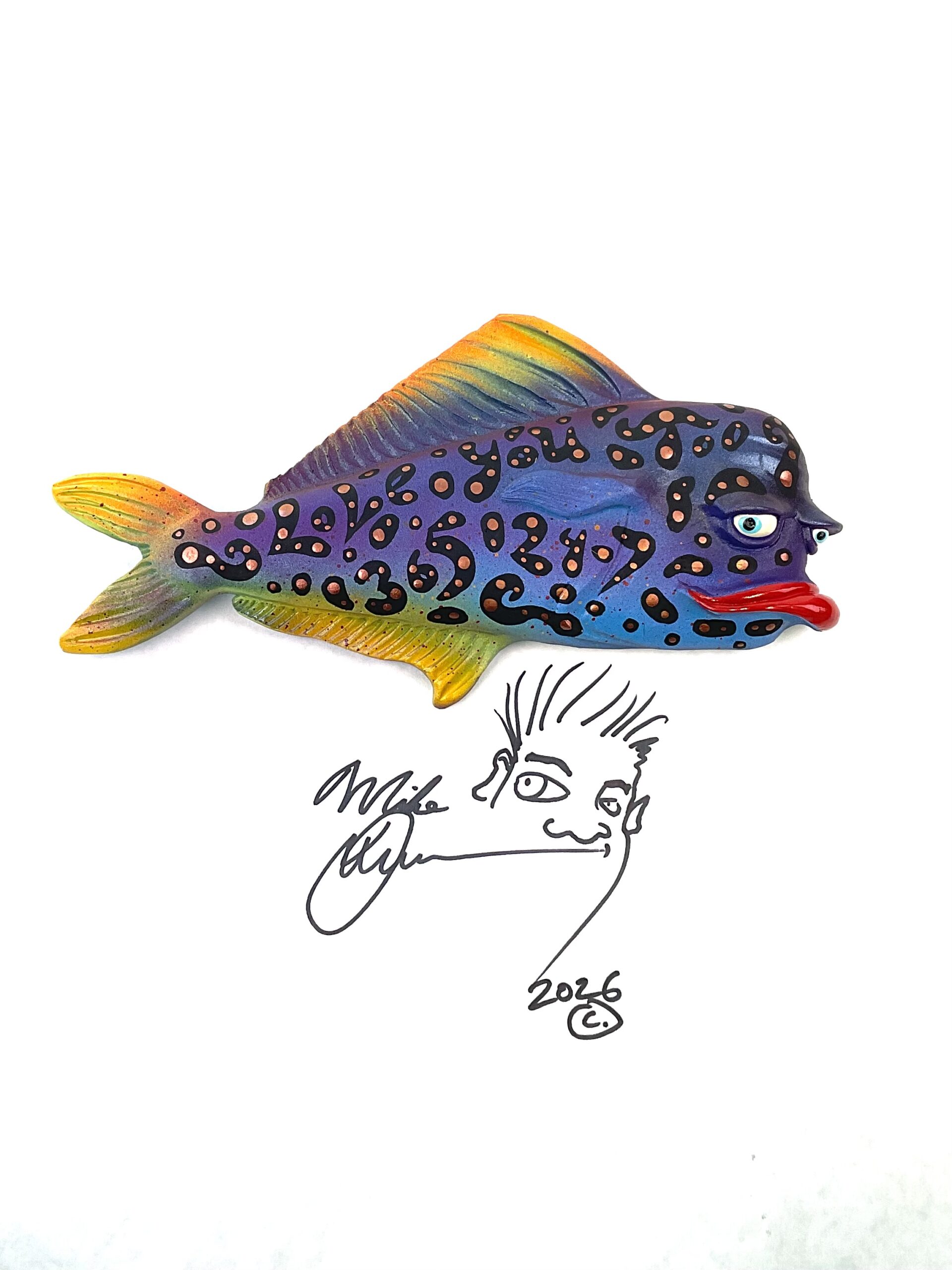 Crusty Rusty Fish With Attitude