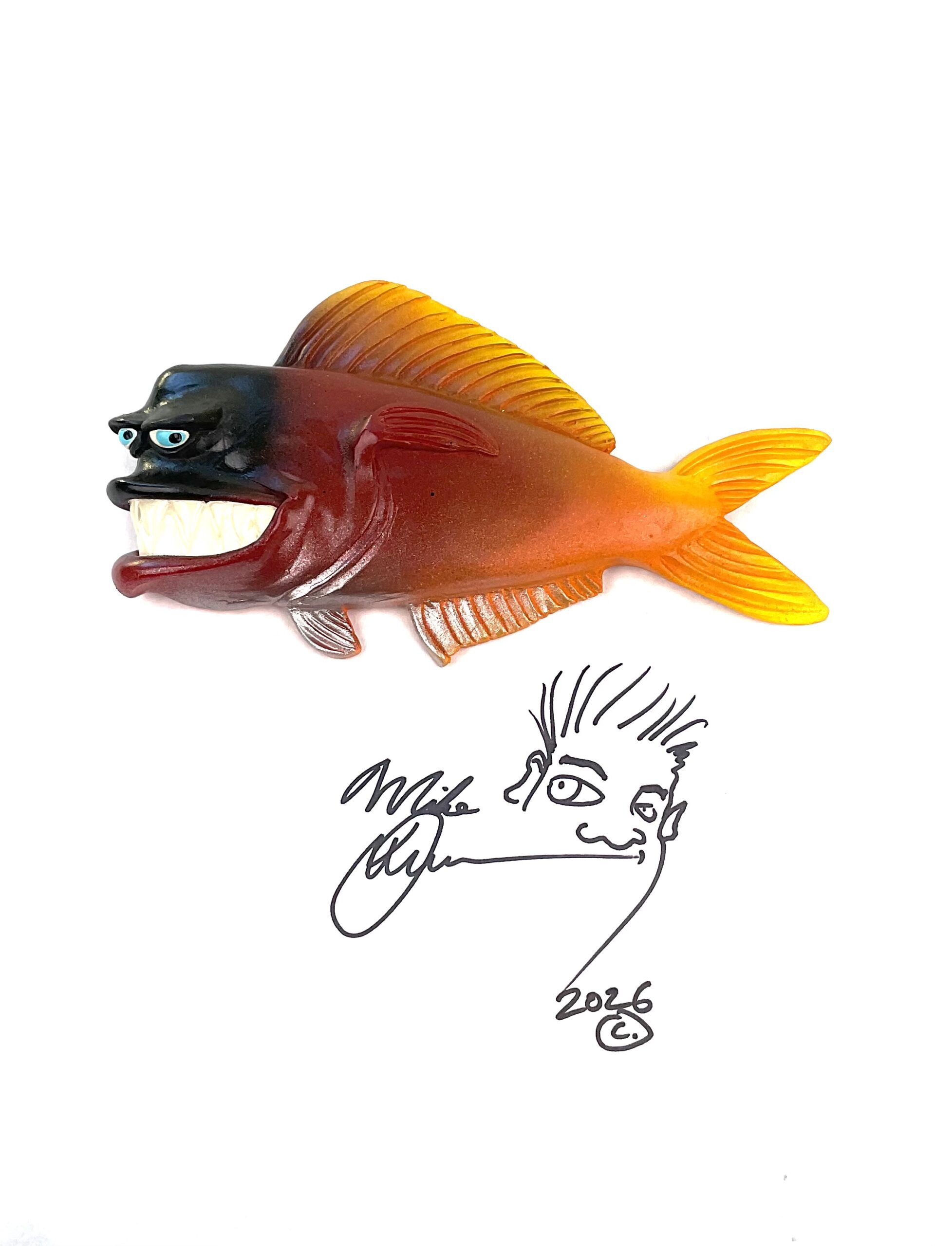 Toothy Uncle Charles - Fish with Attitude