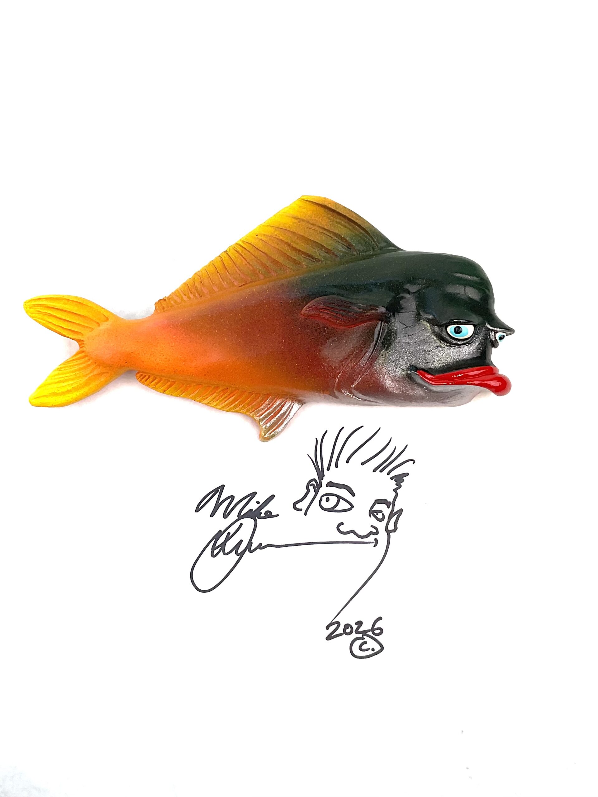 Crusty Rusty Fish With Attitude