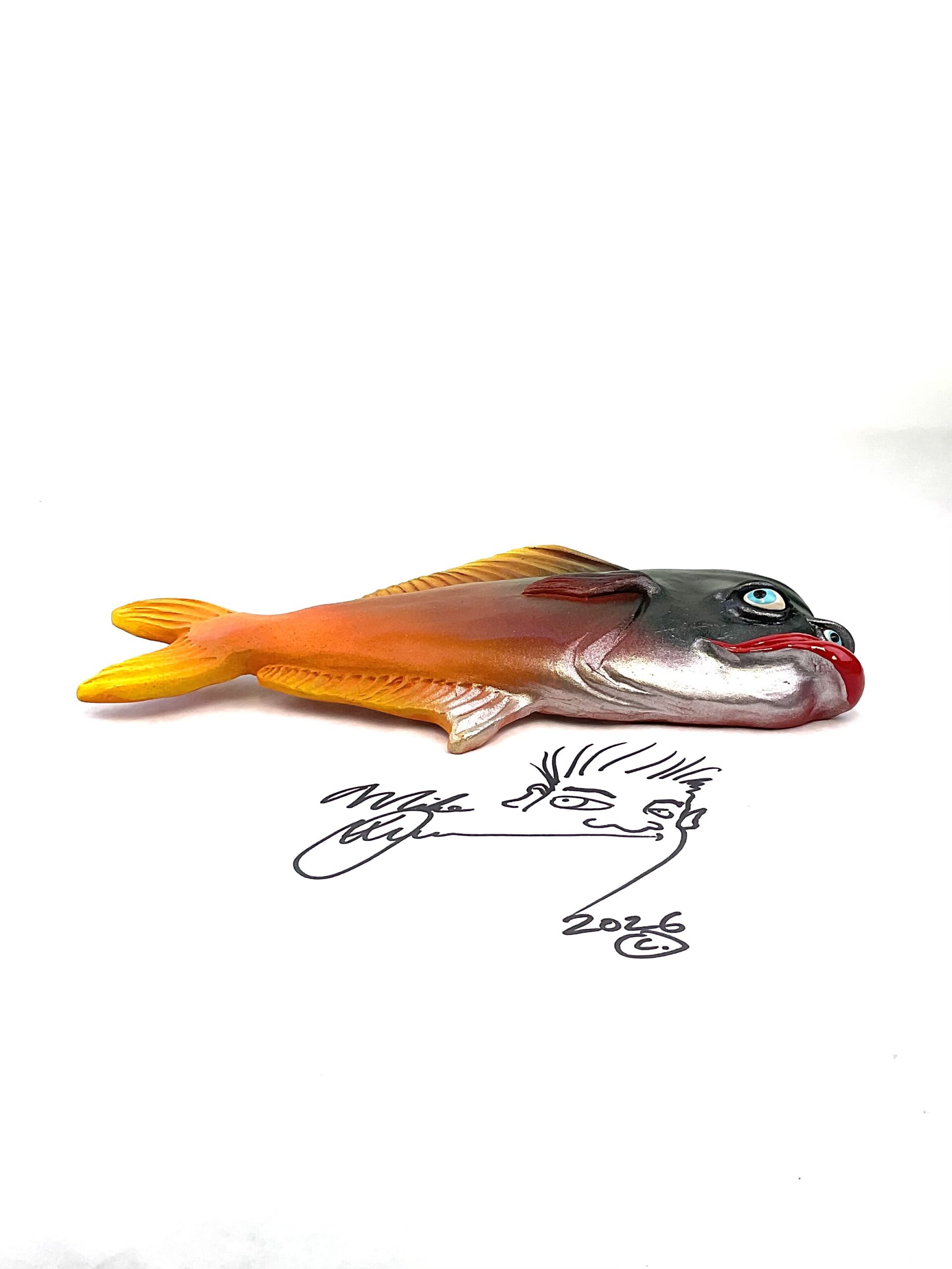 Crusty Rusty Fish With Attitude - Image 2