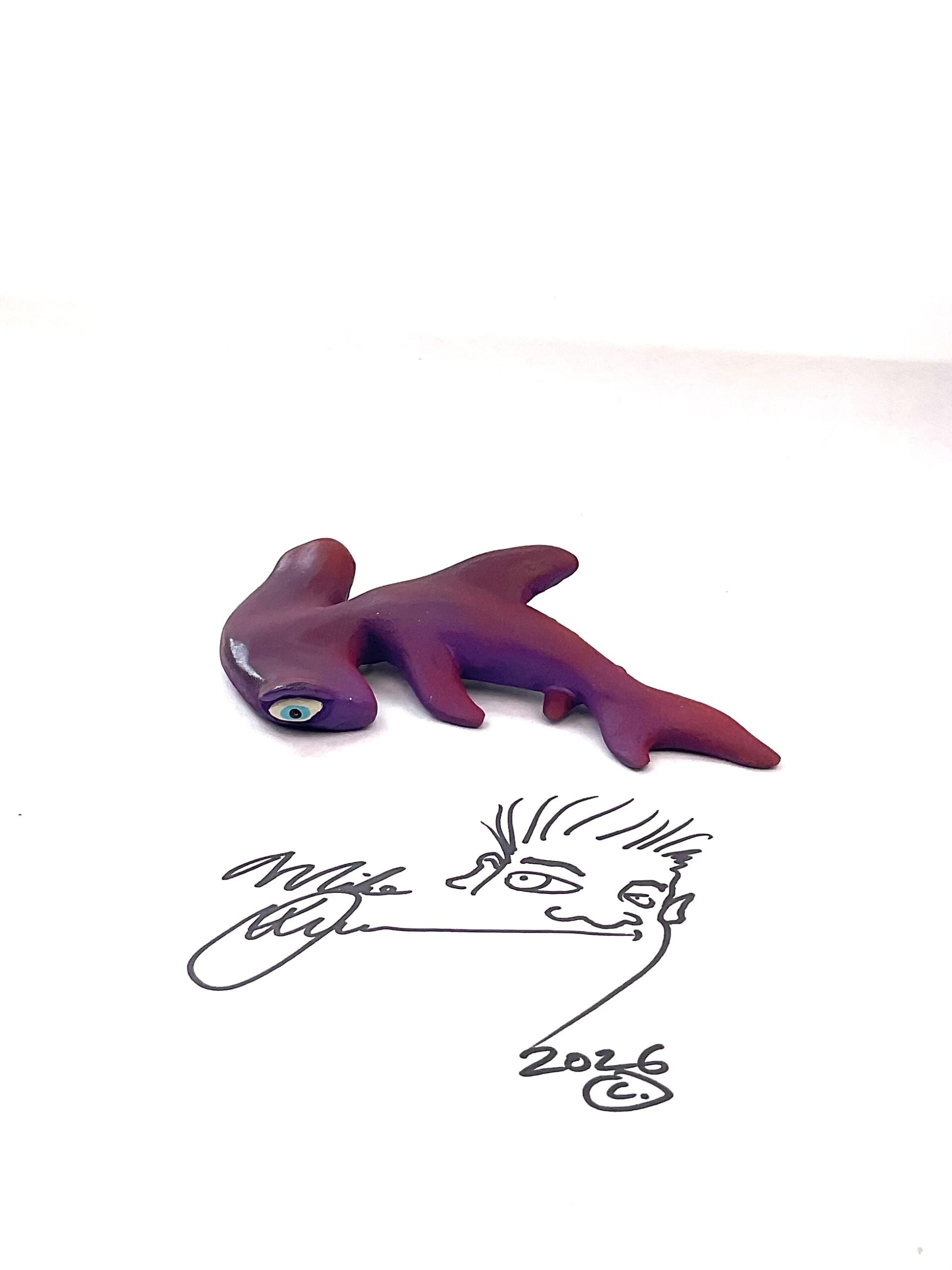 Ross The Legend - Hammerhead Shark - Fish With Attitude - Image 2