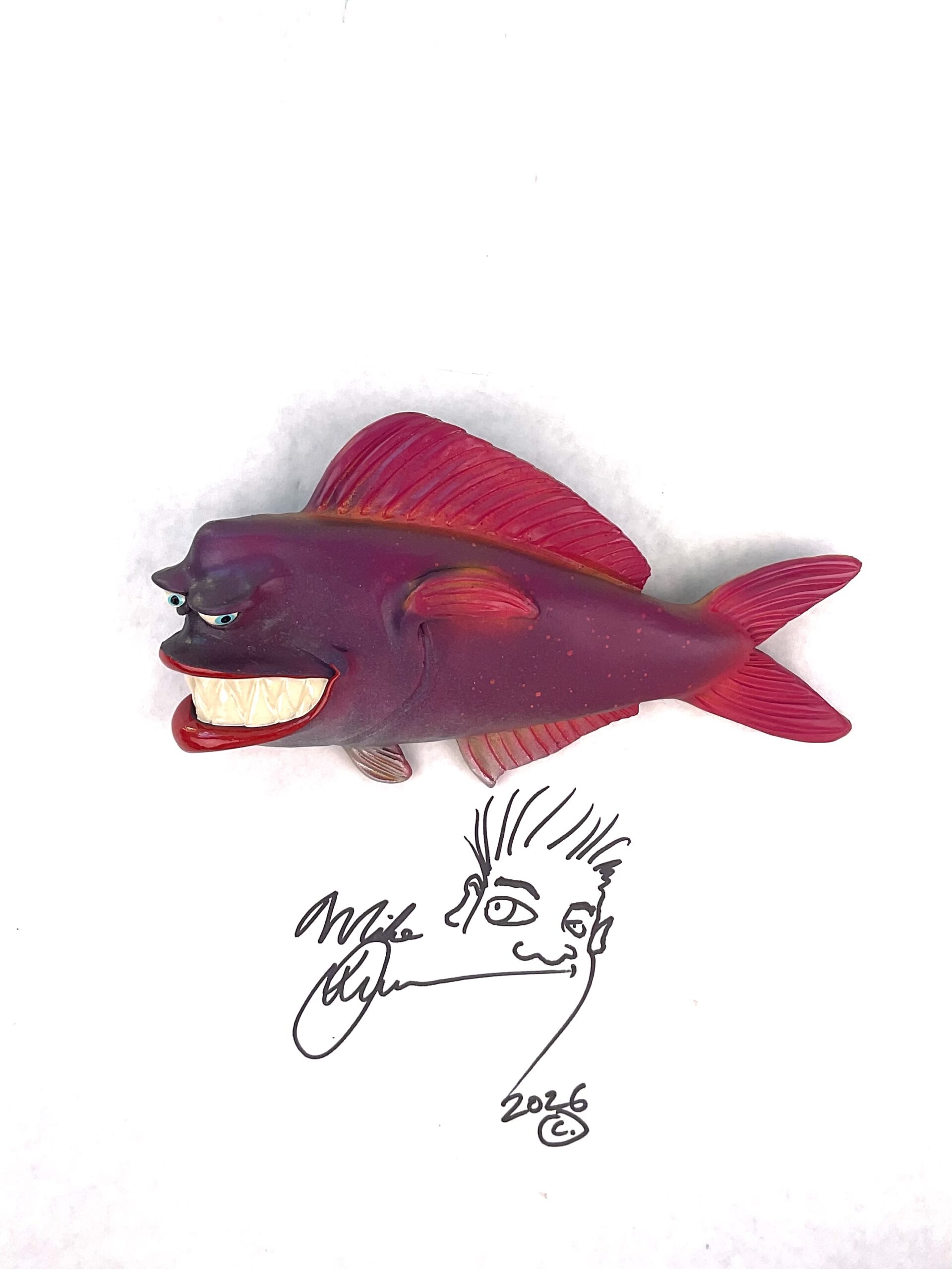 Toothy Uncle Charles - Fish with Attitude