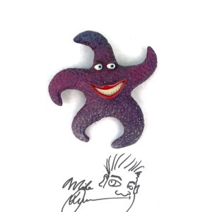 Bright Liberty Starfish Wall Art
