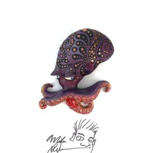 Patterned Mr. Poopy Octopus - Fish with Attitude
