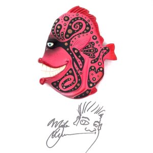 Laughing Larry- Fish Art