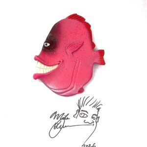 Wild Laughing Larry - Fish Art